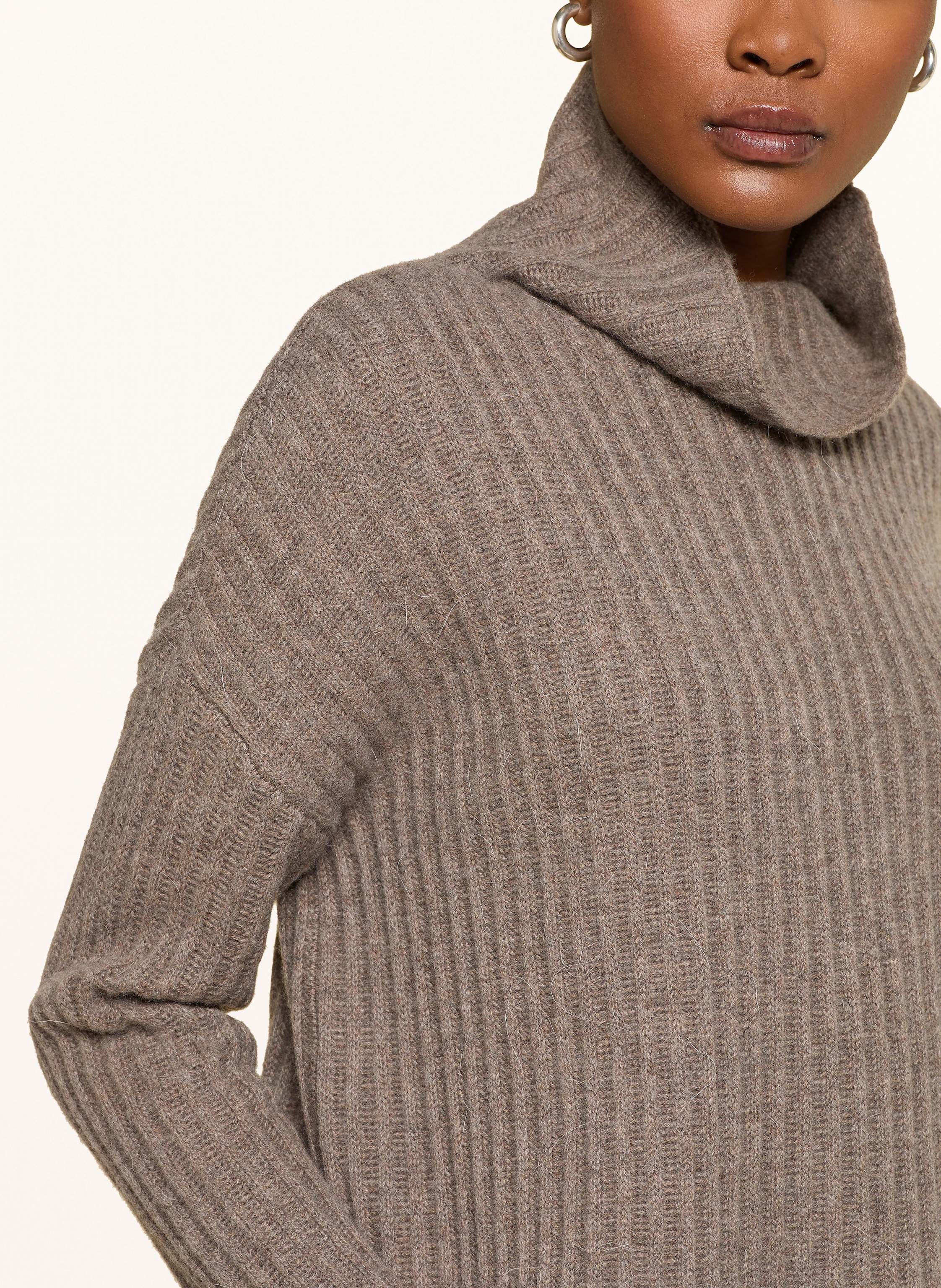 Thumbnail - Mrs & Hugs Rollkragenpullover Mit Cashmere braun