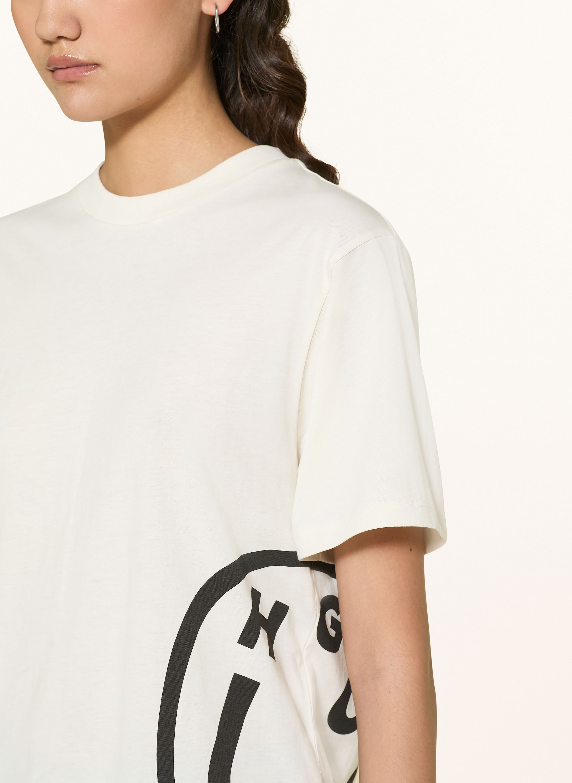 Thumbnail - Hugo Blue T-Shirt Vintage beige