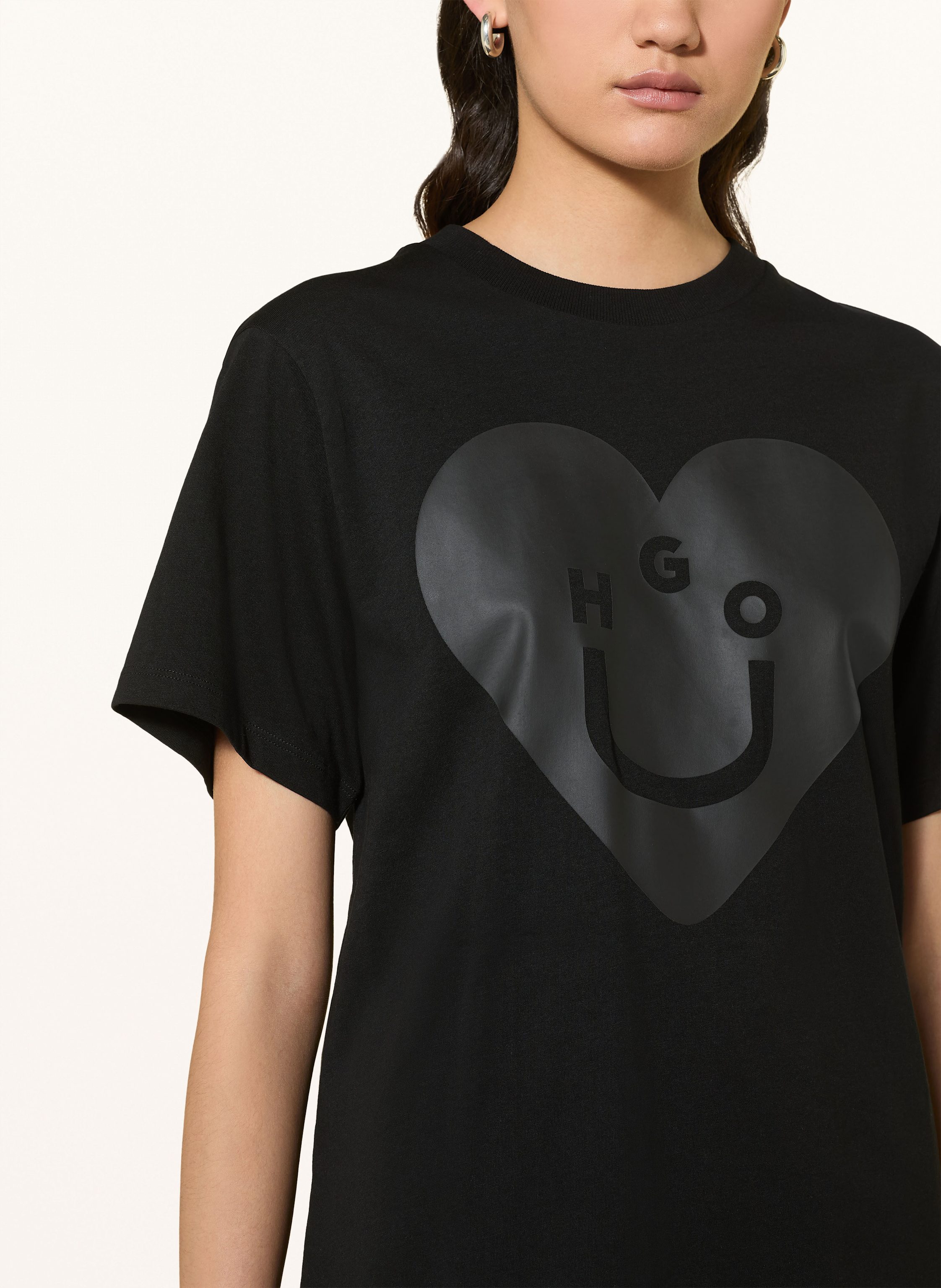 Thumbnail - Hugo Blue T-Shirt Vintage schwarz