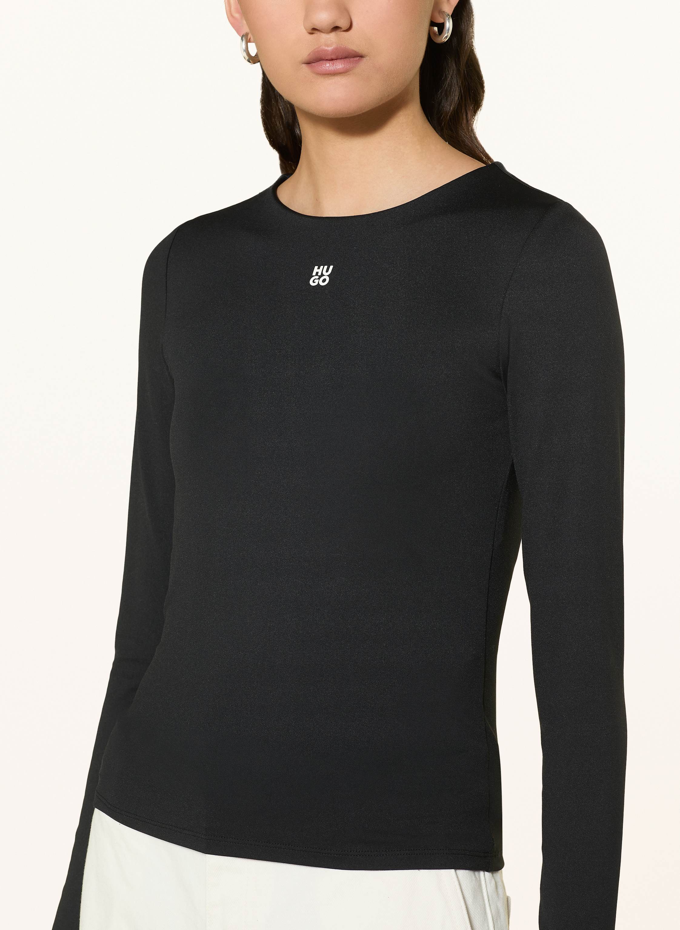 Thumbnail - Hugo Longsleeve Dasiia schwarz