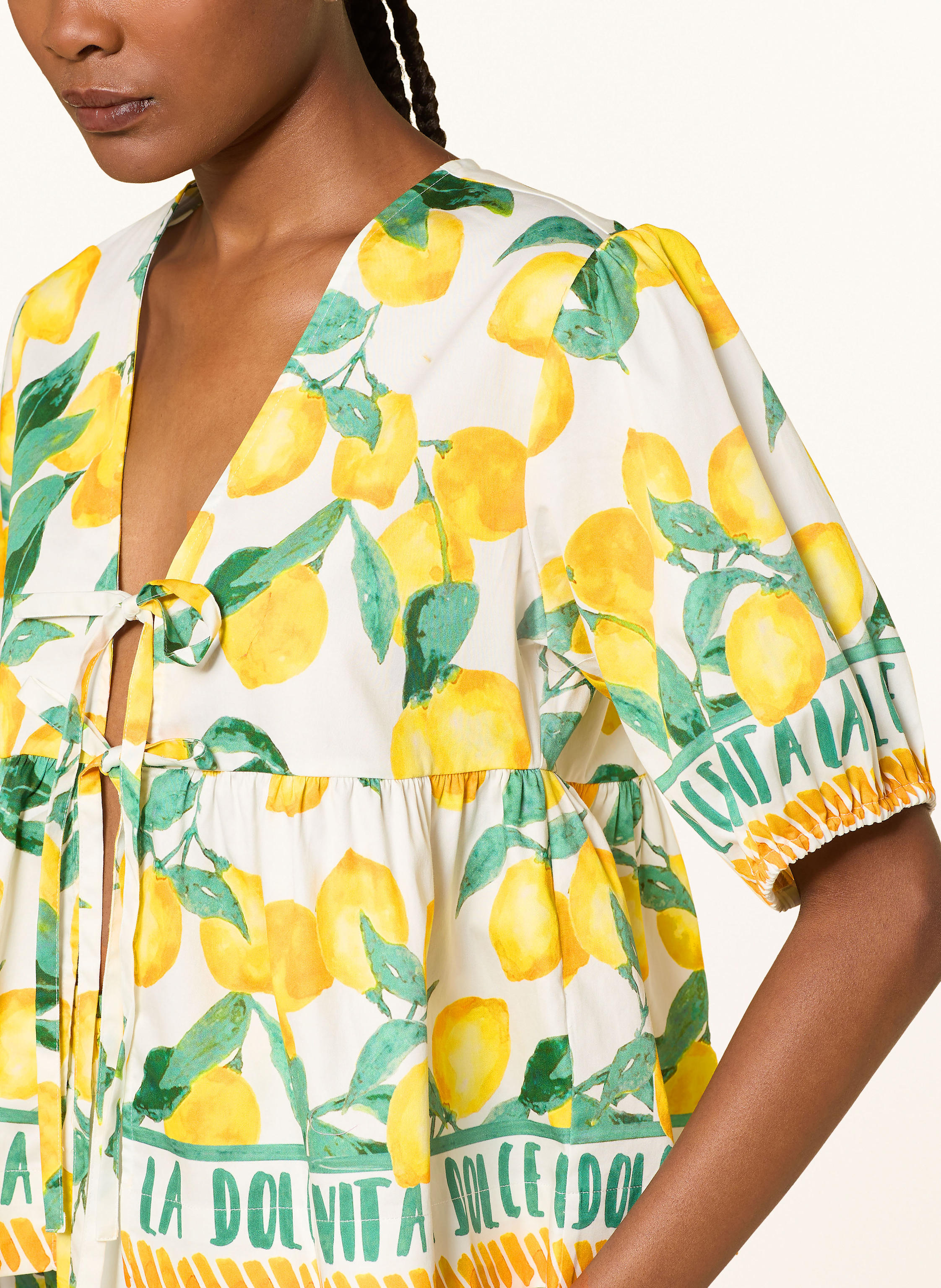 Thumbnail - Mrs & Hugs Blusenshirt gelb