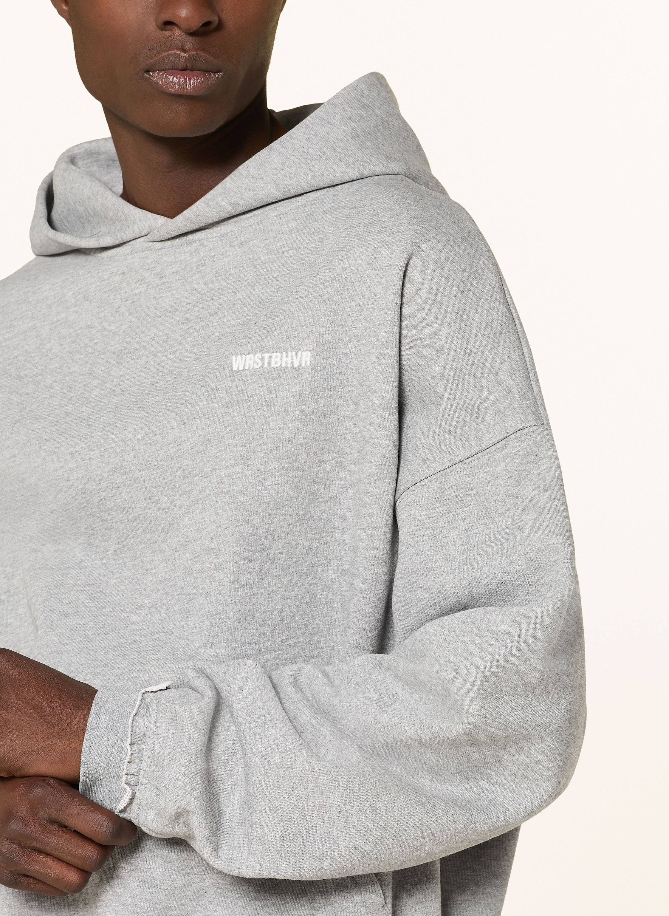 Thumbnail - Wrstbhvr Hoodie Ito grau