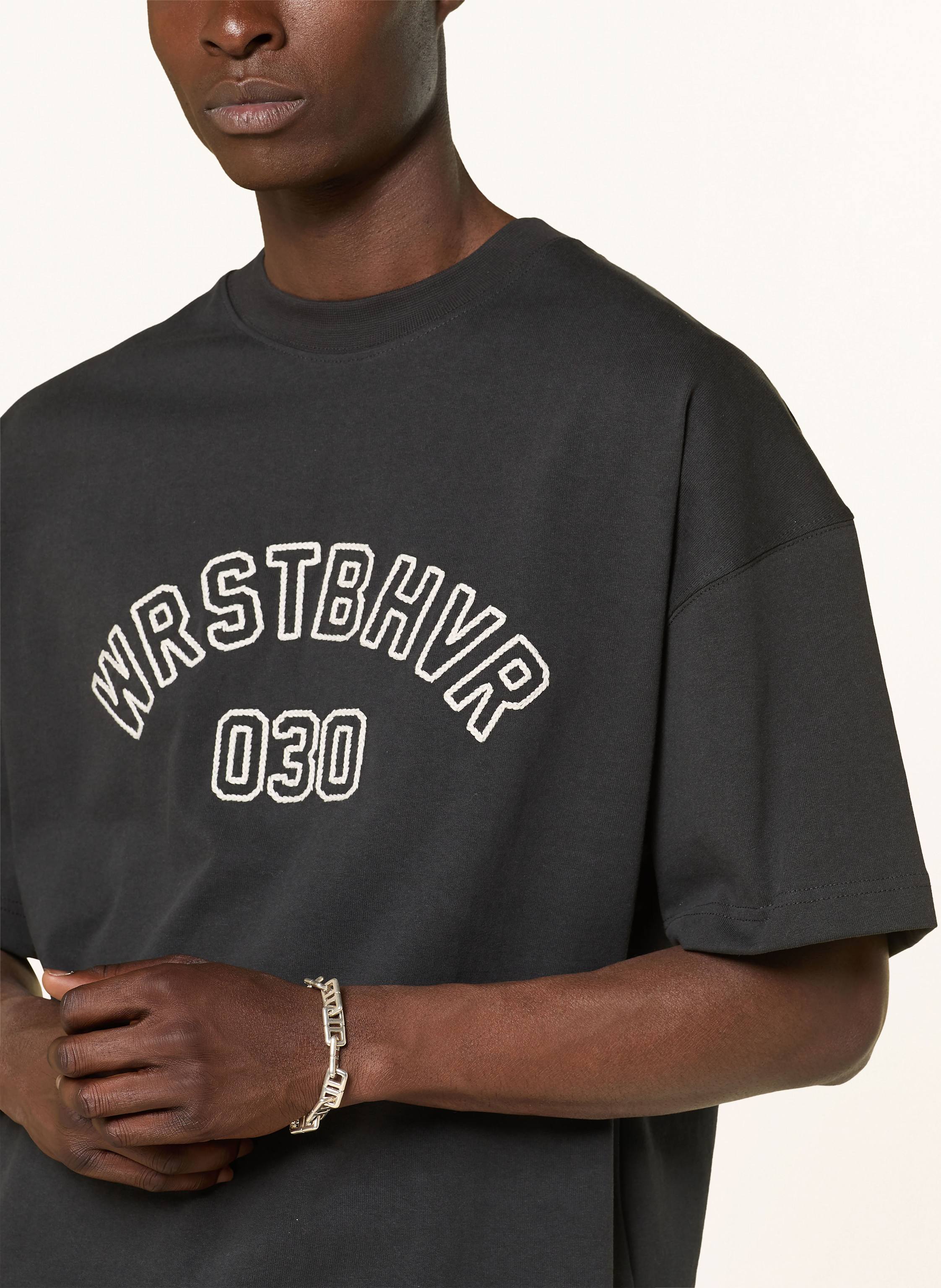 Thumbnail - Wrstbhvr T-Shirt Marcej schwarz