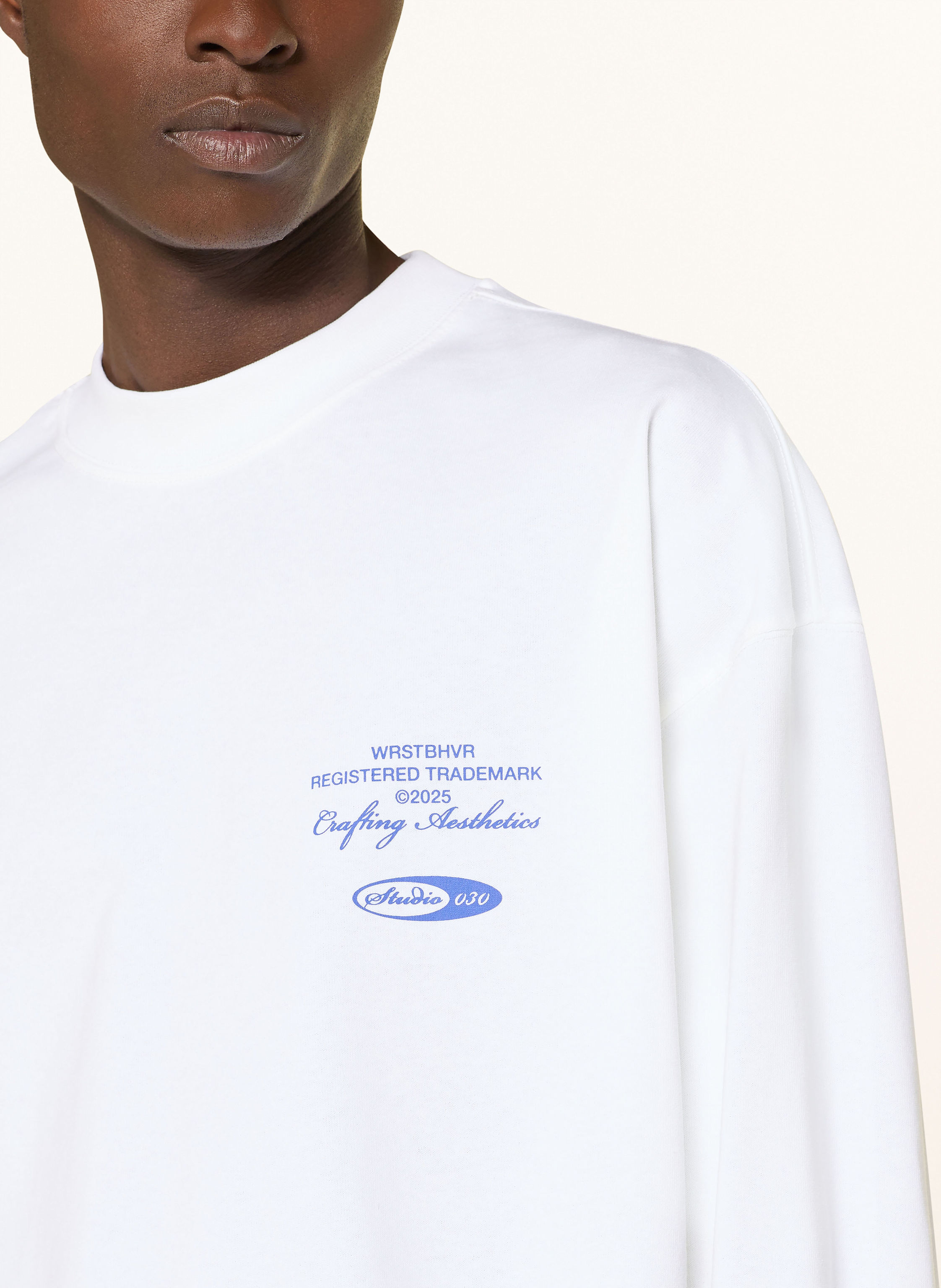 Thumbnail - Wrstbhvr Longsleeve Studio v11 weiss