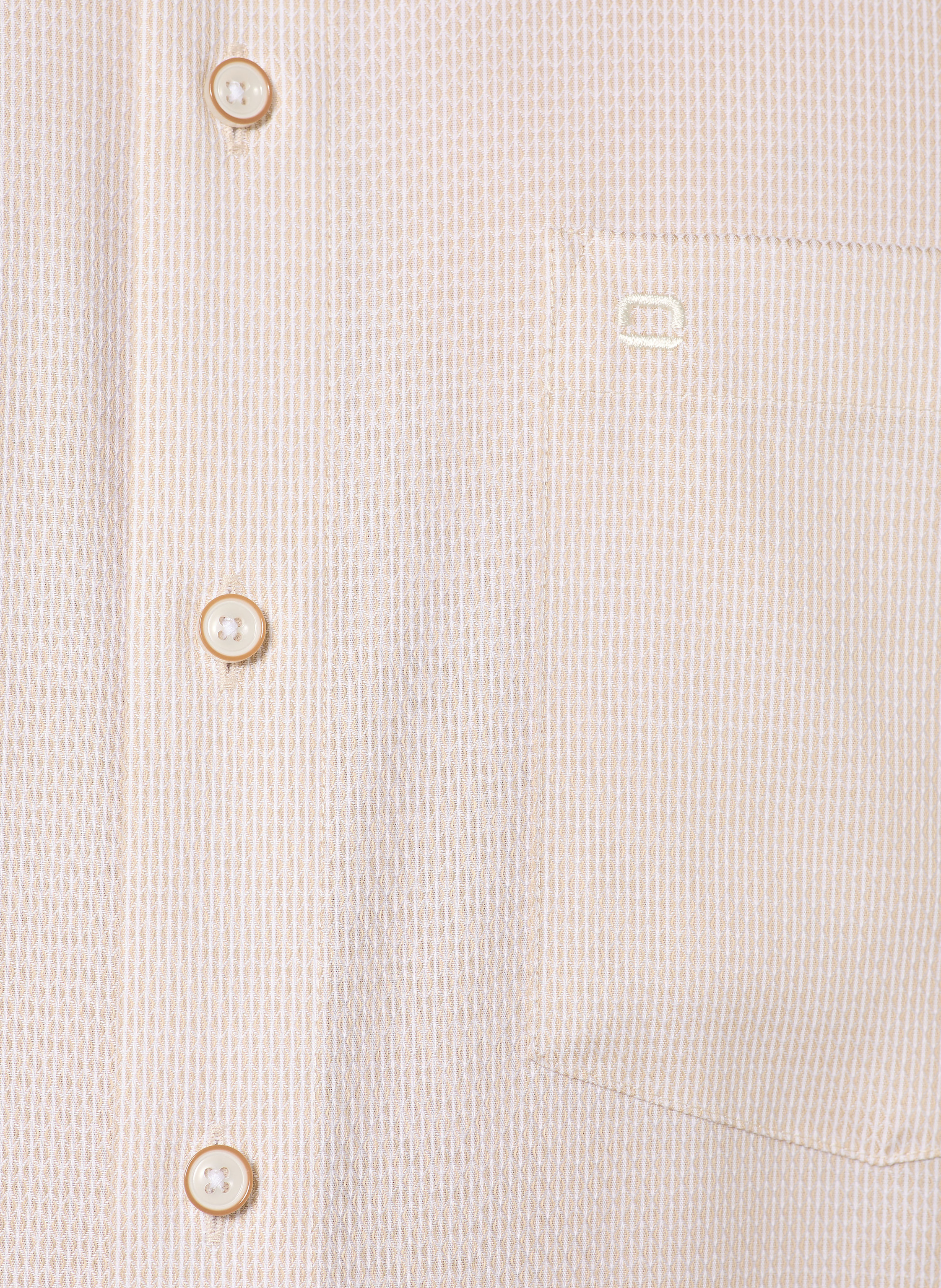 Thumbnail - Olymp Kurzarm-Hemd Luxor Comfort Fit beige