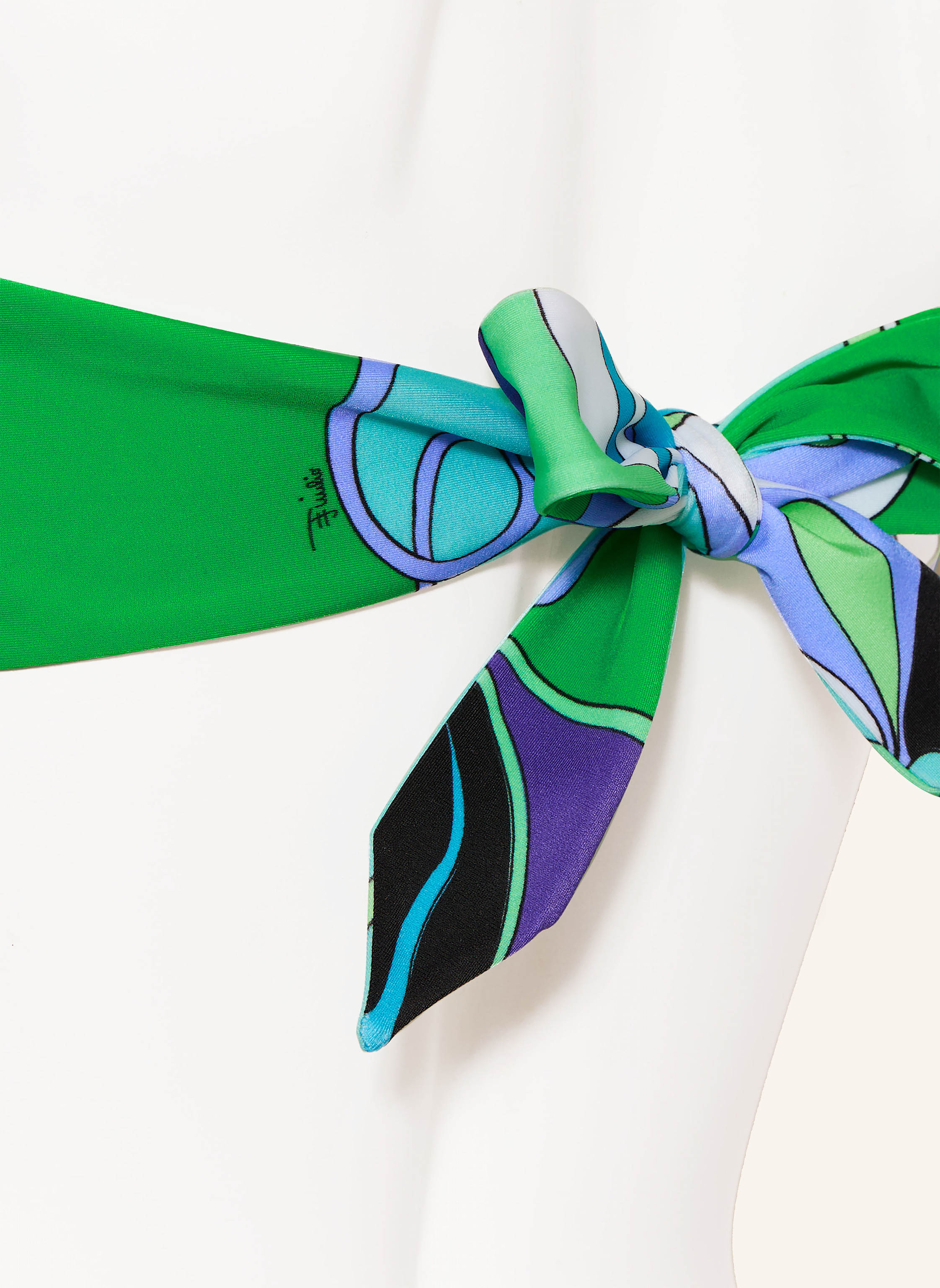 Thumbnail - Pucci Bandeau-Bikini-Top blau
