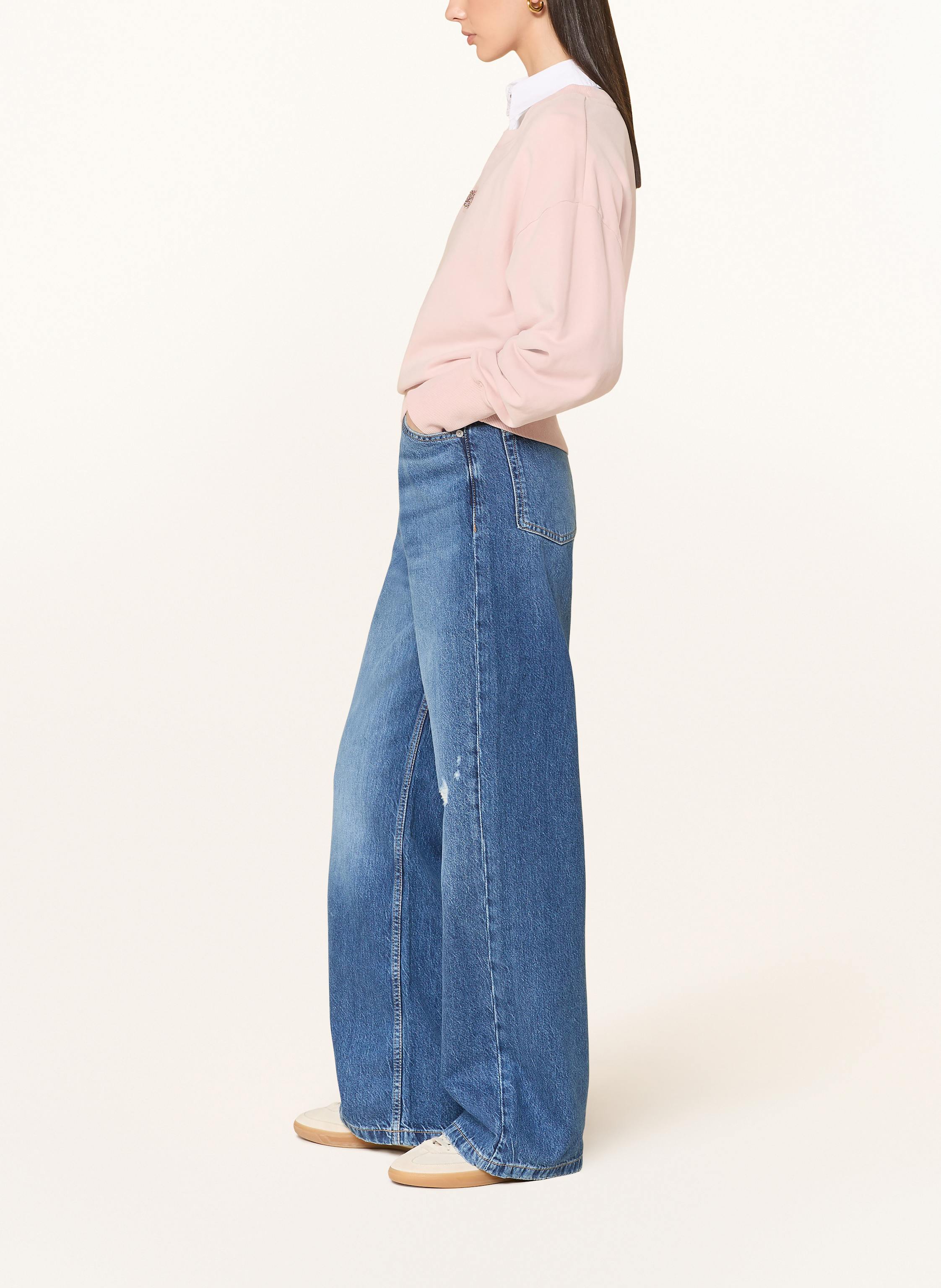 Thumbnail - Boss Wide Leg Jeans Marlene blau