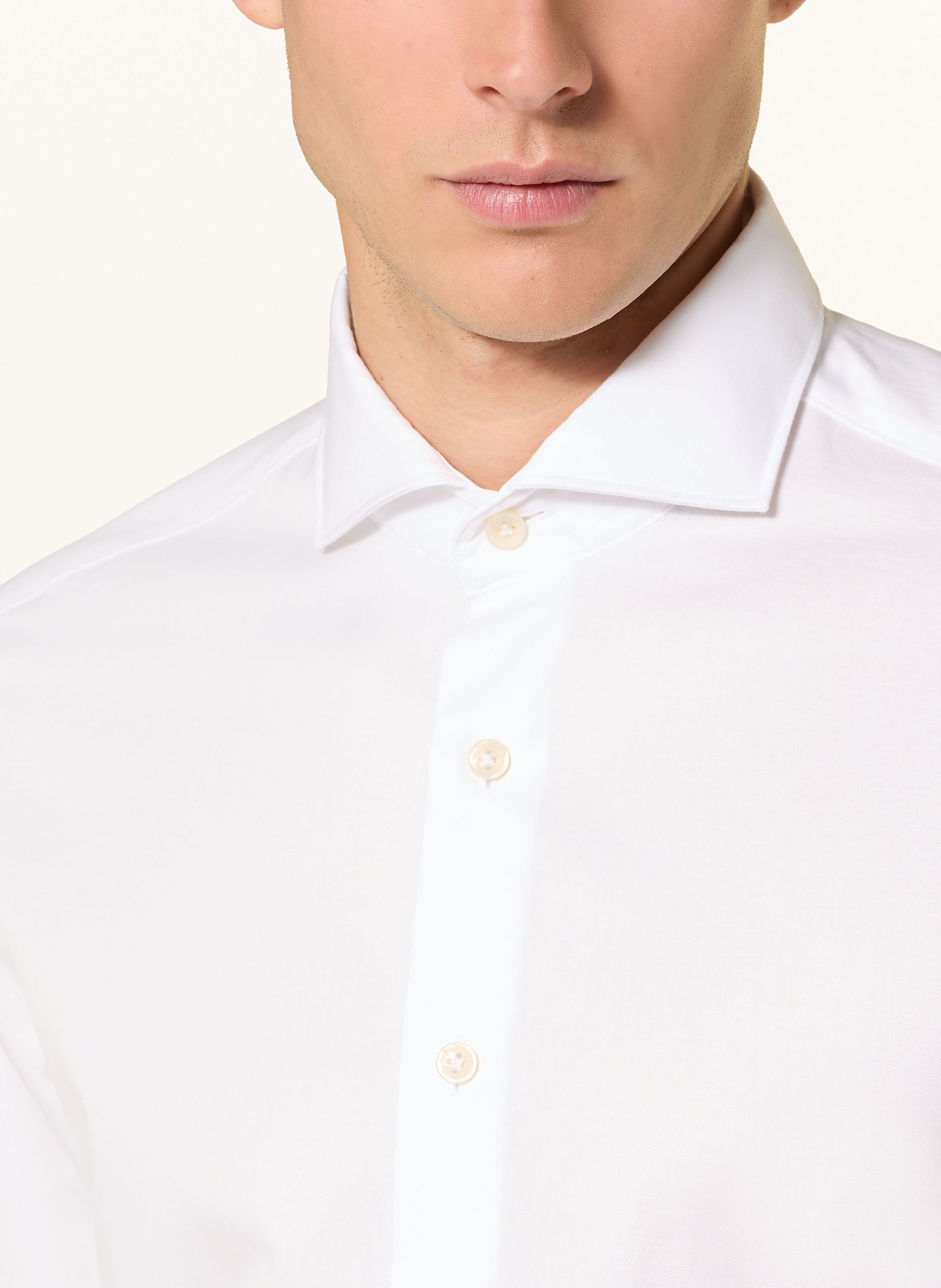 Thumbnail - Olymp Signature Hemd Casual Tailored Fit weiss