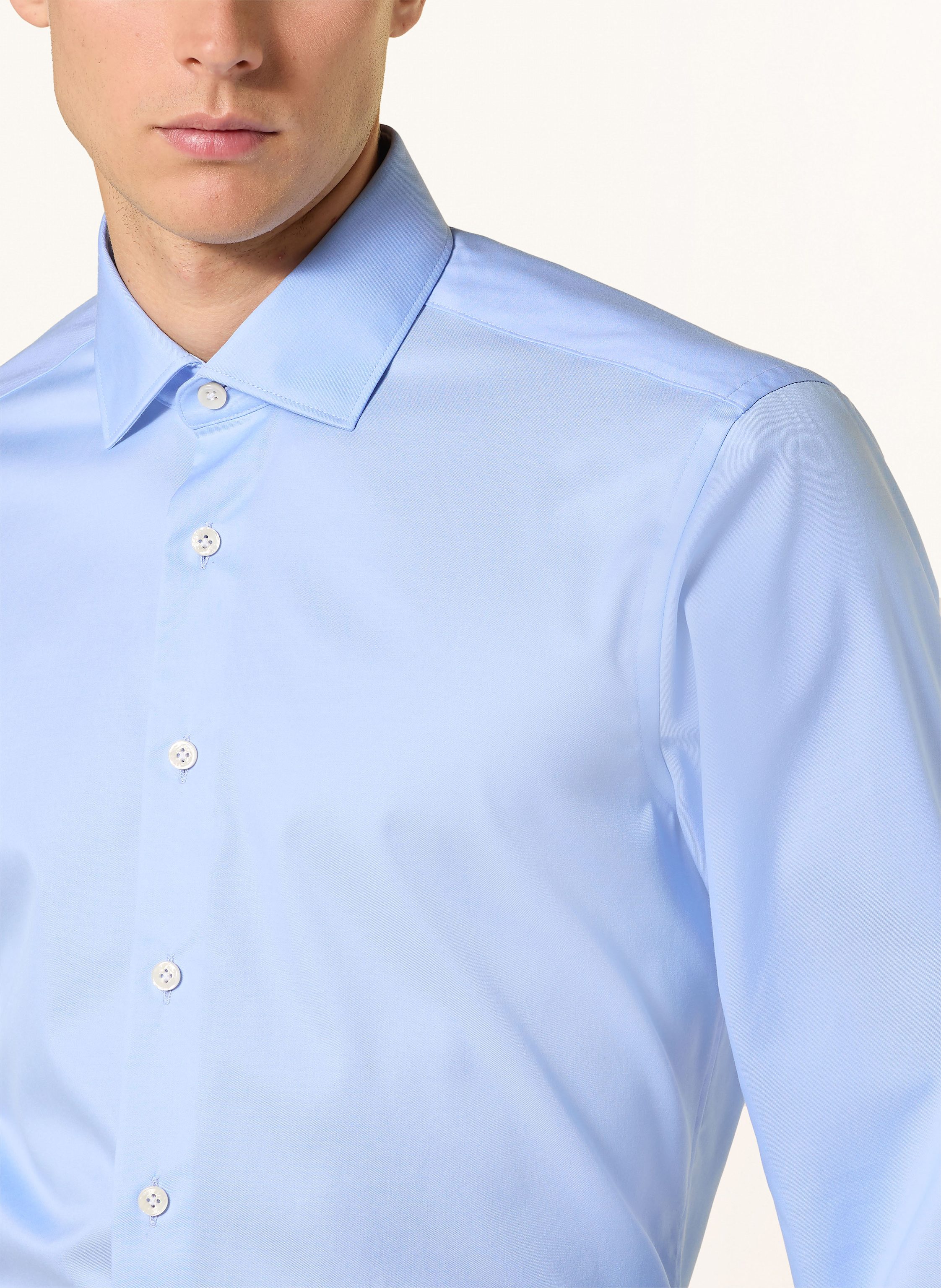 Thumbnail - Olymp Signature Hemd Tailored Fit blau