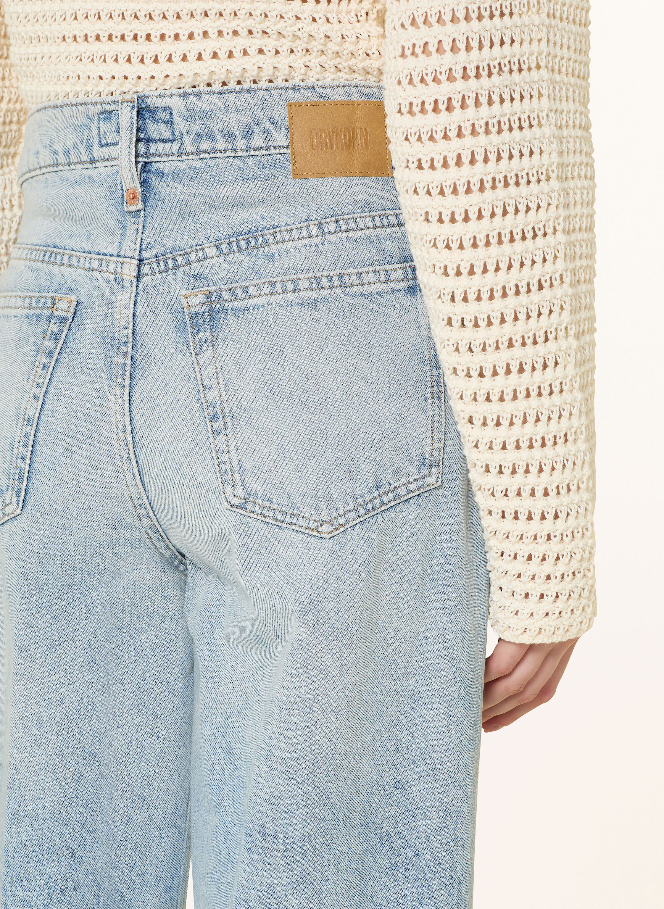 Thumbnail - Drykorn Wide Leg Jeans Flung blau