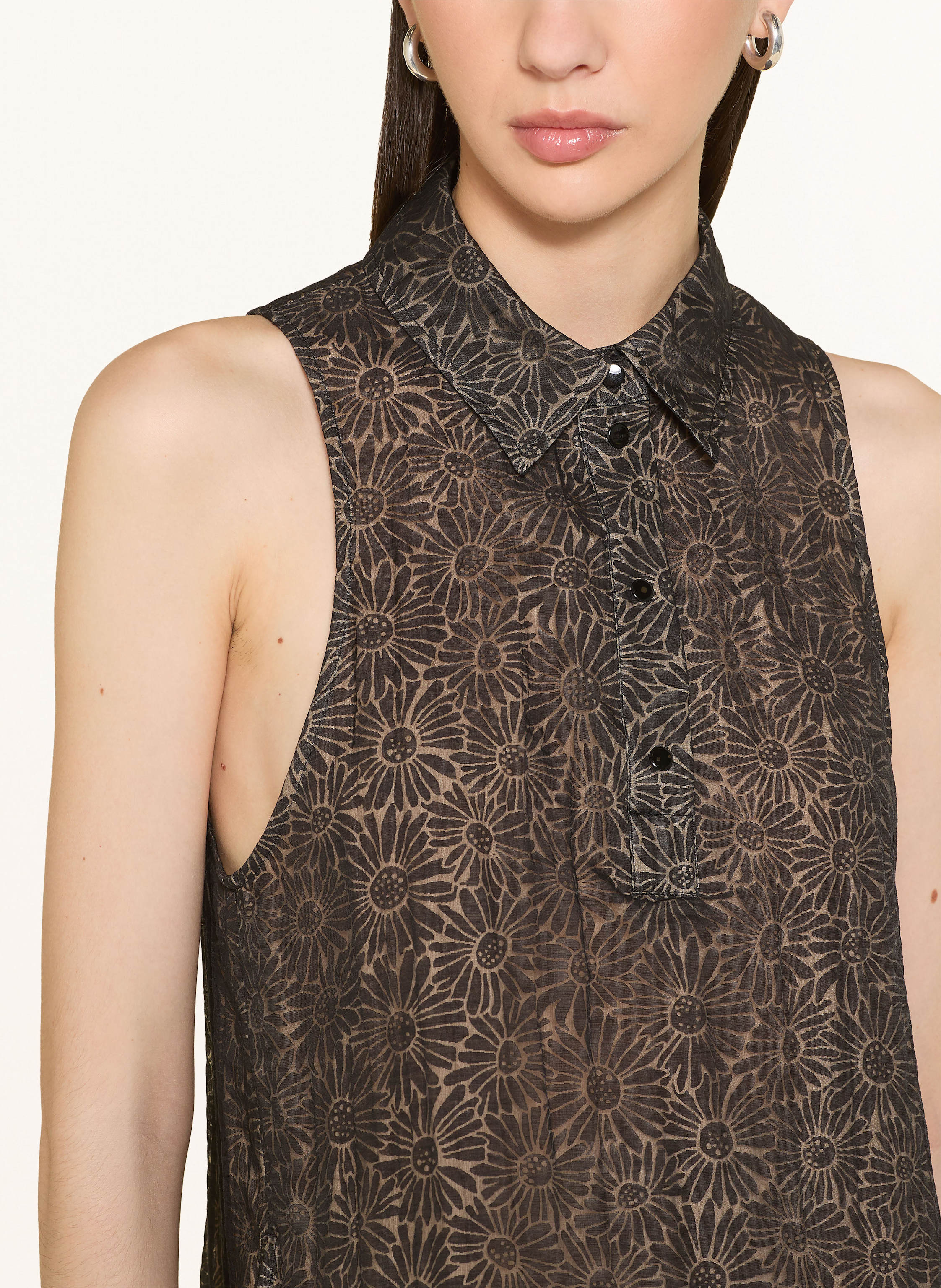 Thumbnail - Drykorn Blusentop Shamua schwarz