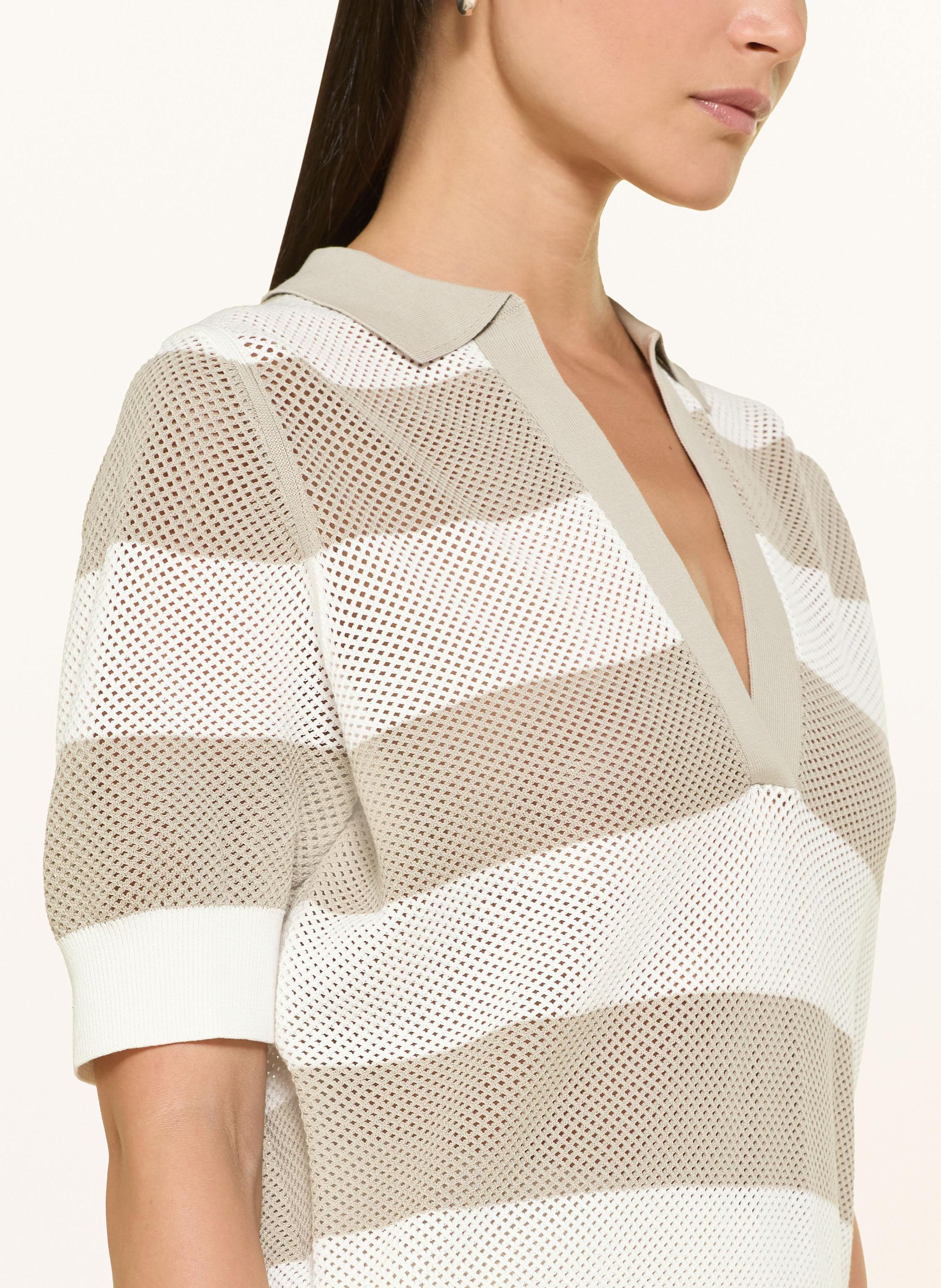 Thumbnail - Drykorn Strick-Poloshirt Dylai beige