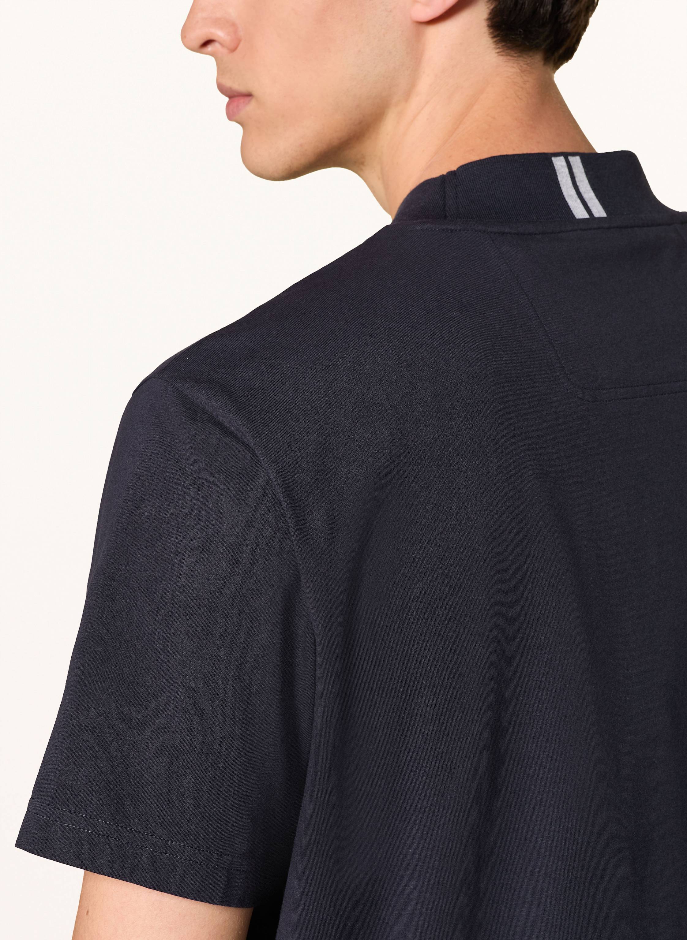 Thumbnail - Boss T-Shirt Collar Zone blau