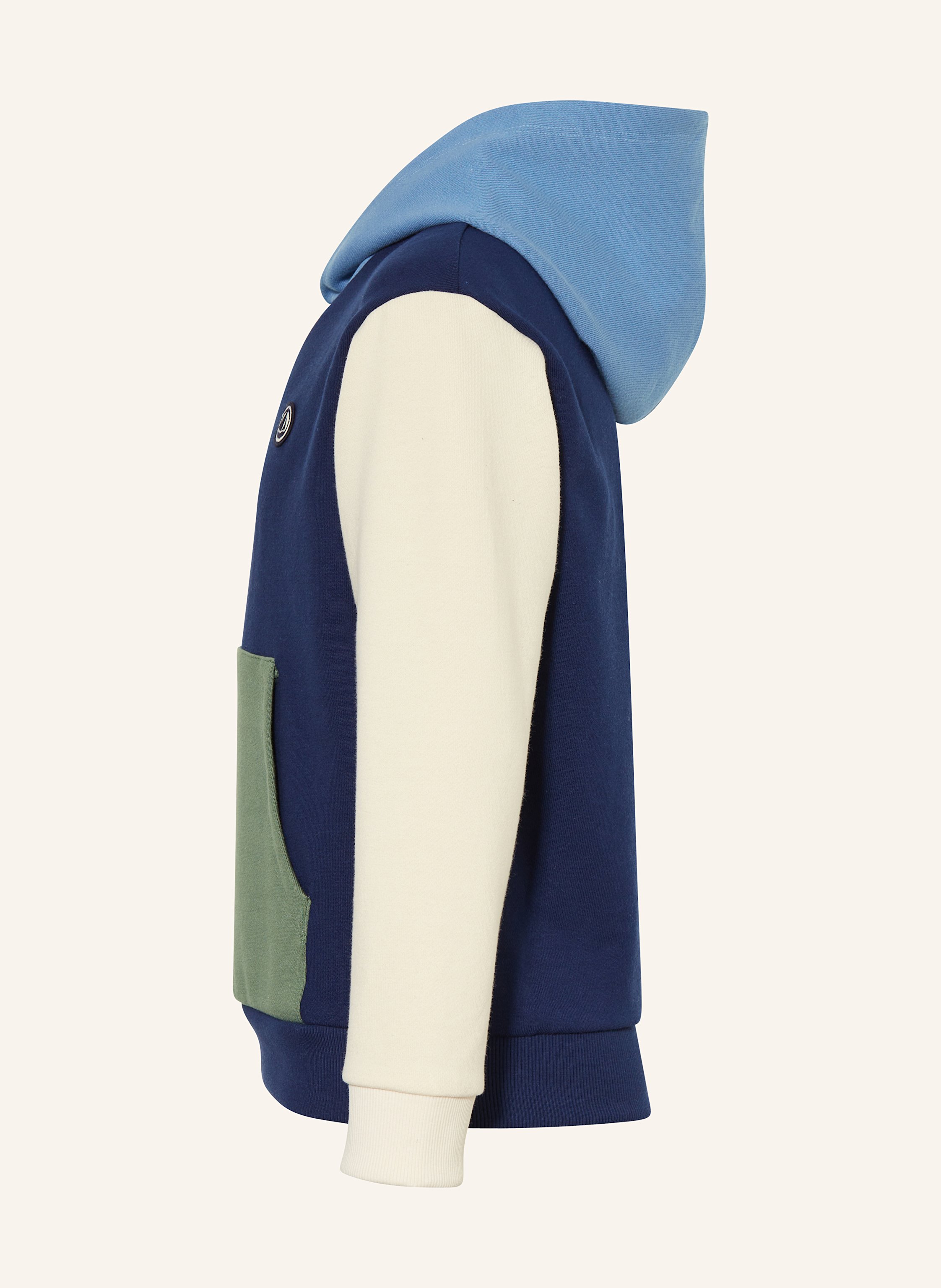 Thumbnail - Petit Bateau Hoodie blau