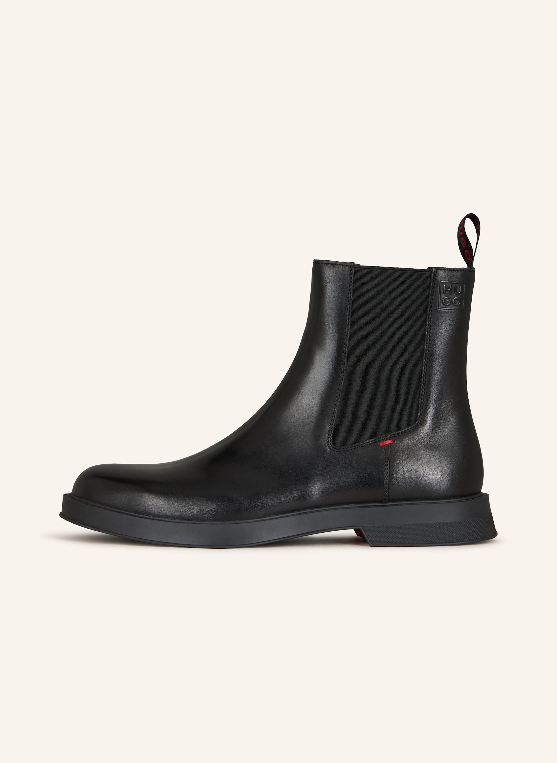 Thumbnail - Hugo Chelsea-Boots Lenner schwarz