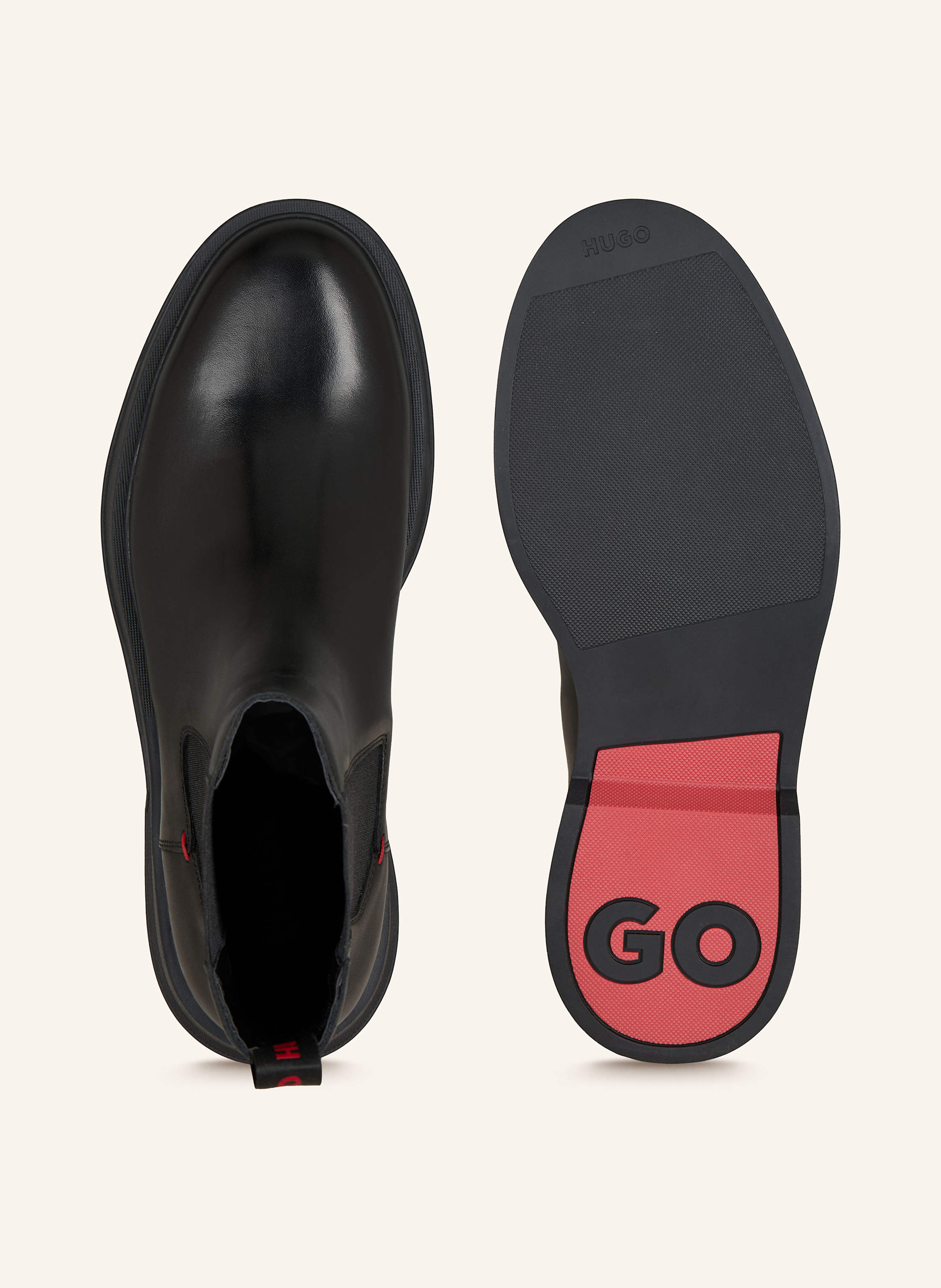Thumbnail - Hugo Chelsea-Boots Lenner schwarz