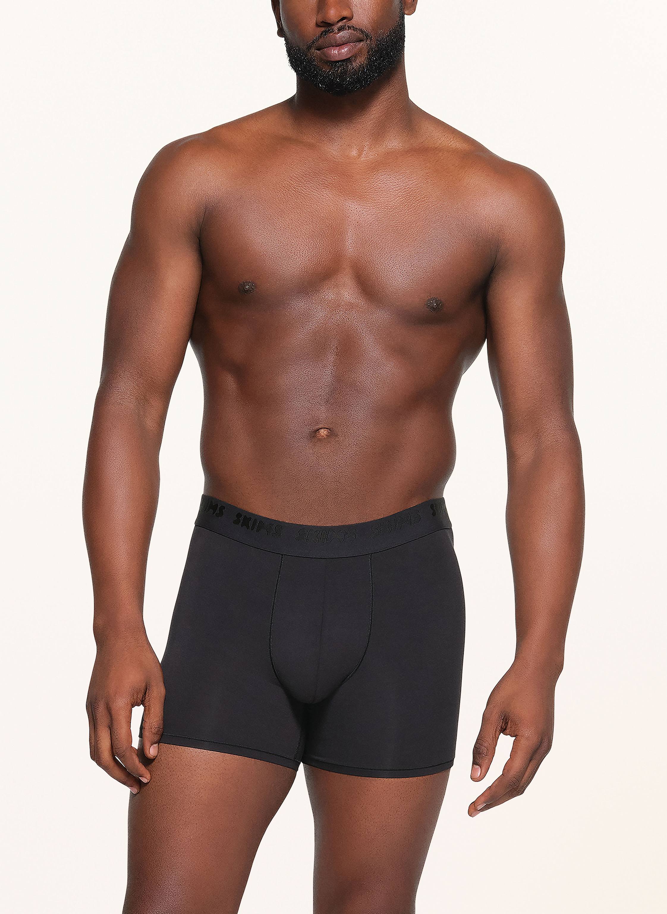 Thumbnail - Skims 3er-Pack Boxershorts Skims Stretch grau