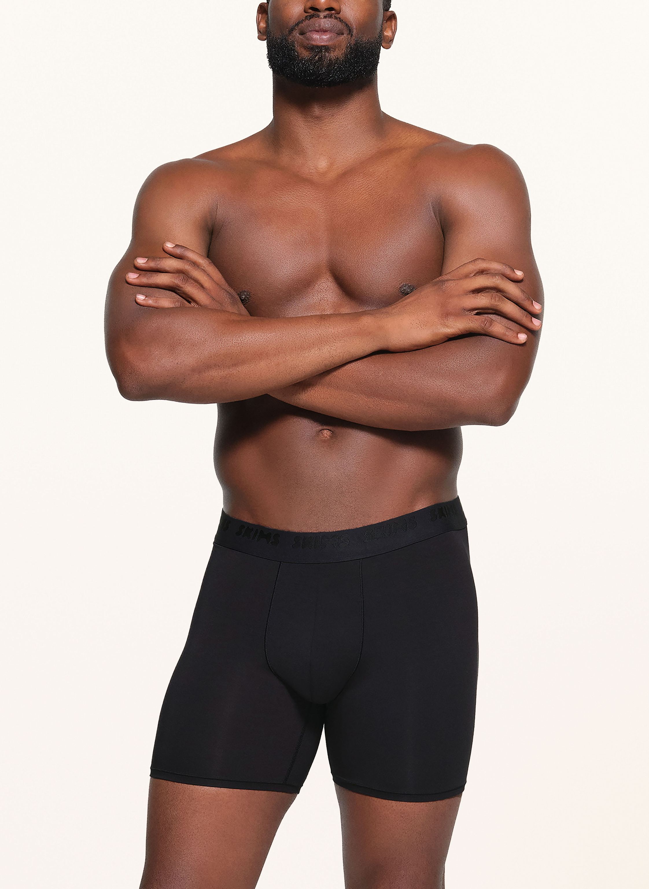 Thumbnail - Skims 3er-Pack Boxershorts Skims Stretch grau