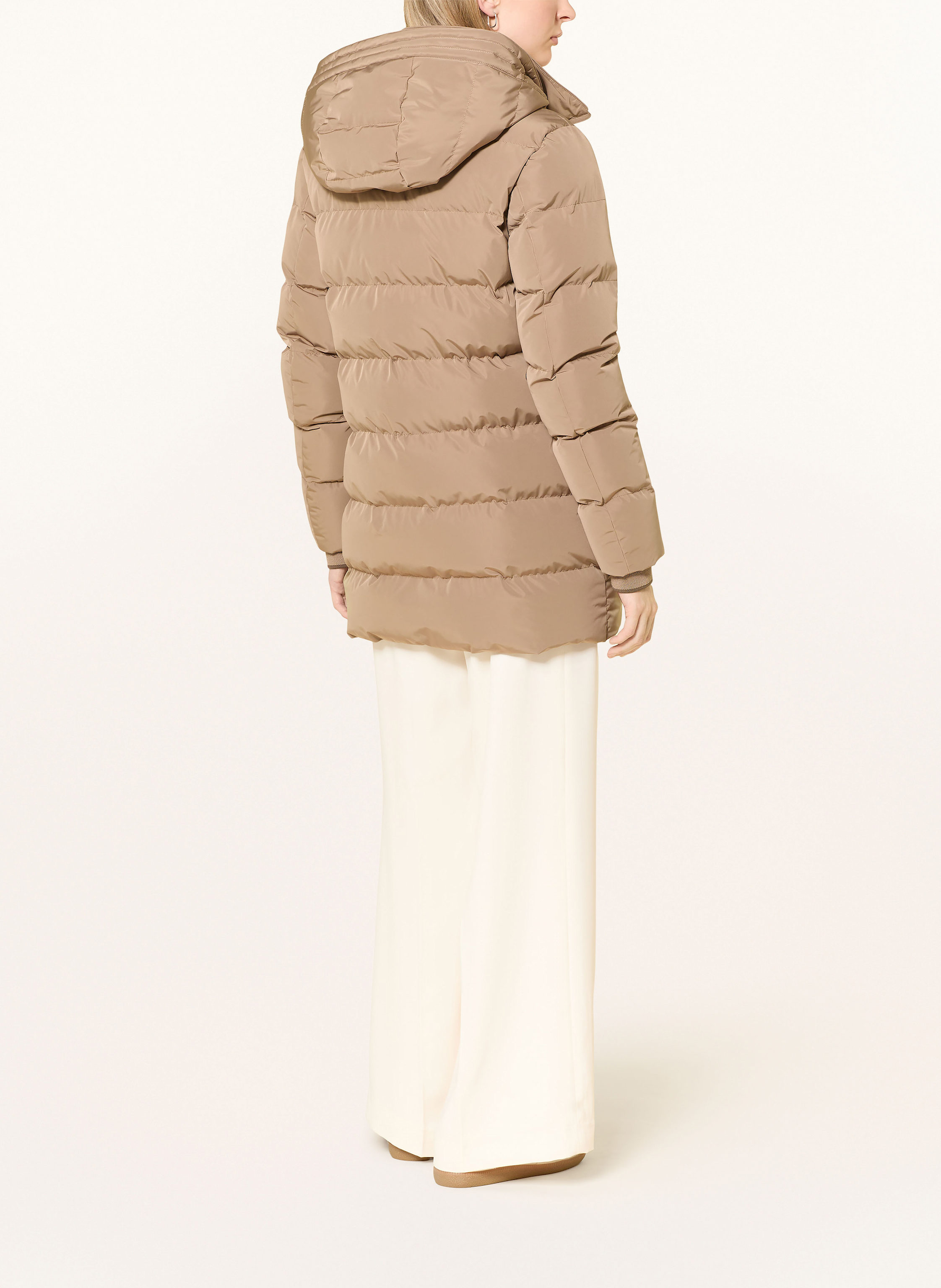 Thumbnail - Wellensteyn Steppjacke Goldmine Medium Mit Abnehmbarer Kapuze beige