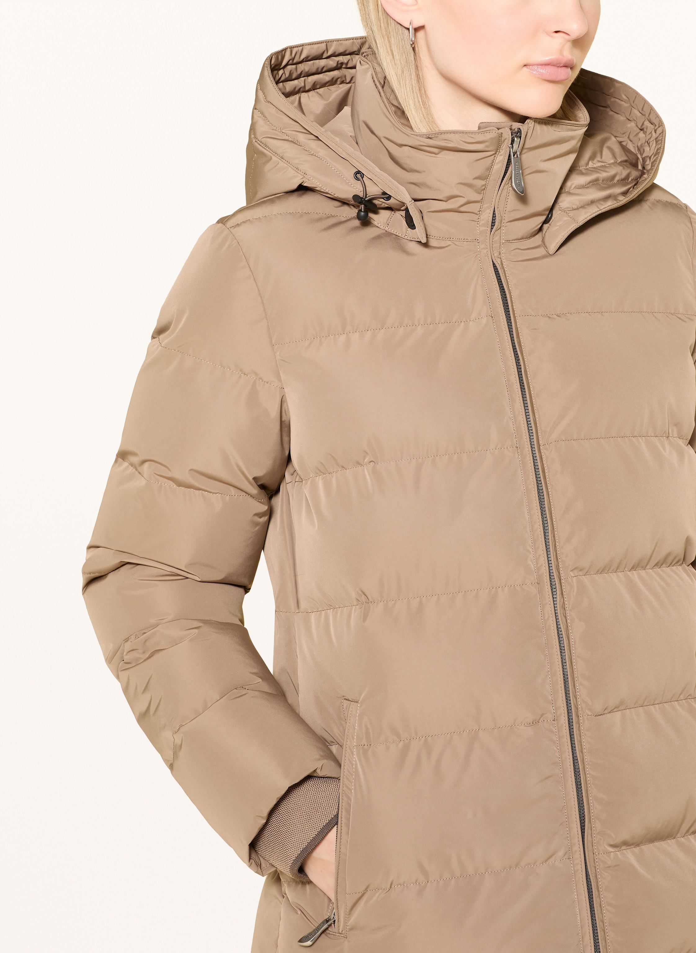 Thumbnail - Wellensteyn Steppjacke Goldmine Medium Mit Abnehmbarer Kapuze beige