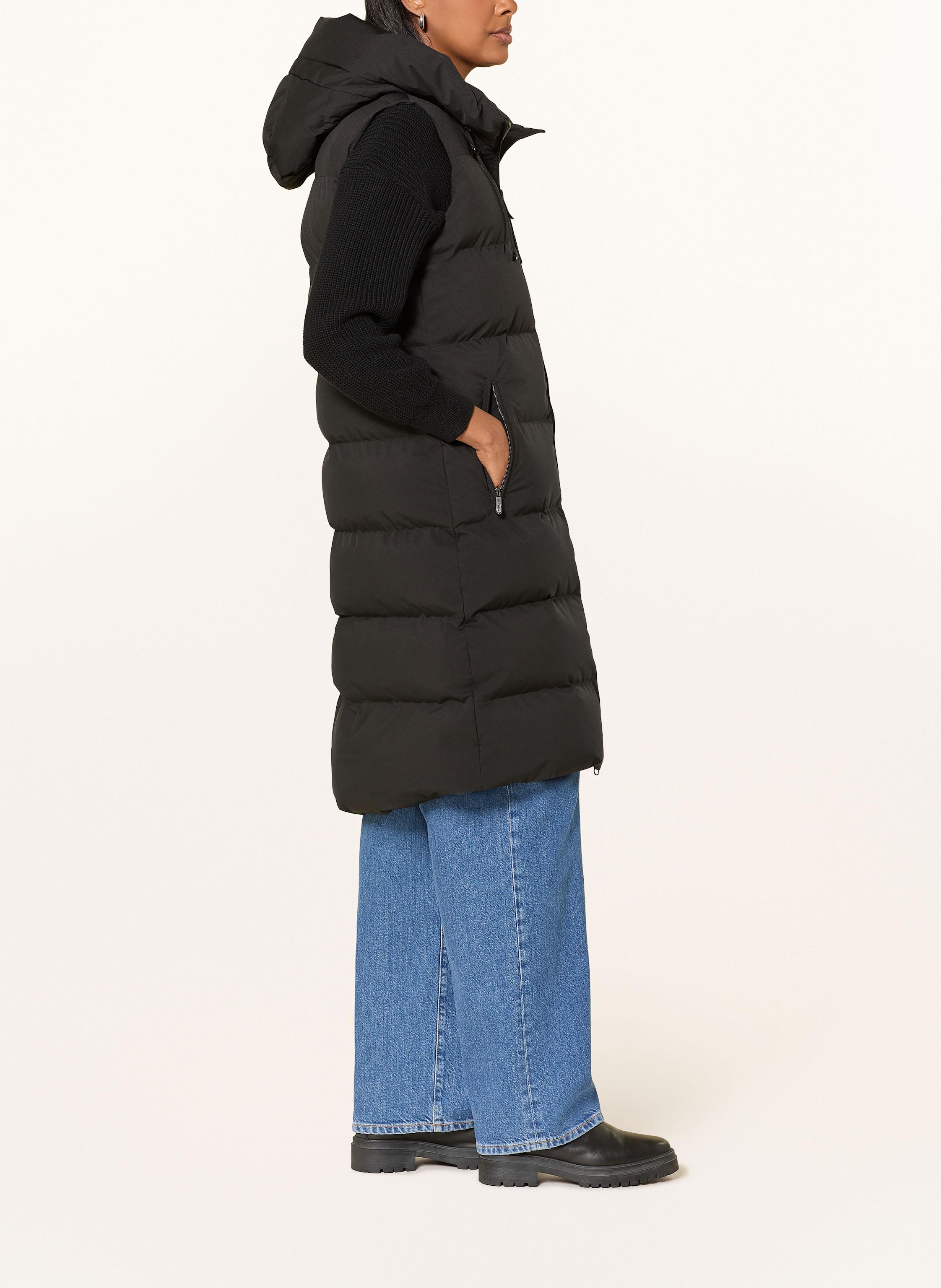 Thumbnail - Wellensteyn Steppweste Goldmine Long Vest Mit Dupont™ Sorona®-Isolierung schwarz