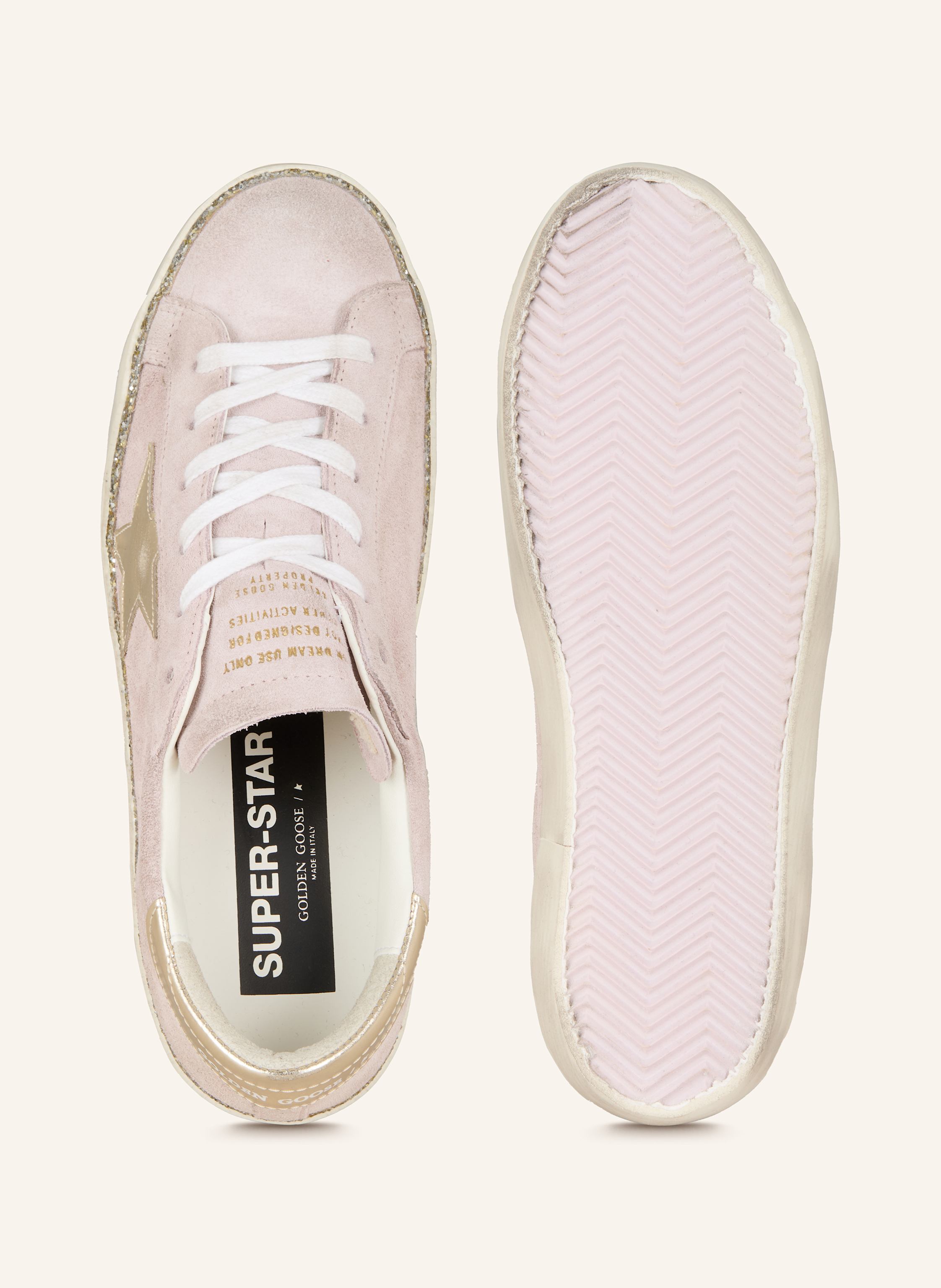 Thumbnail - Golden Goose Sneaker Super-Star rosa
