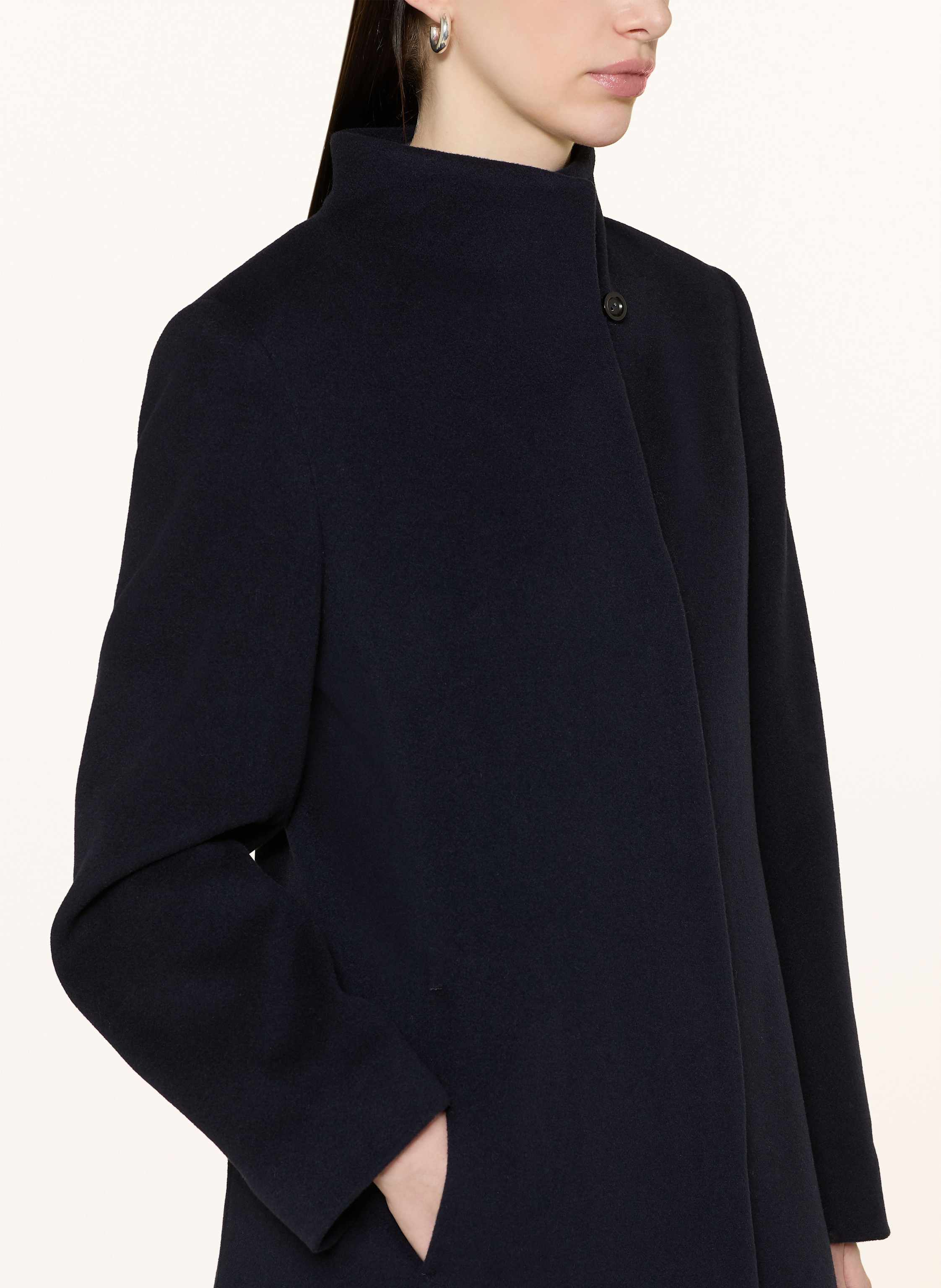 Thumbnail - Icons Cinzia Rocca Wollmantel blau