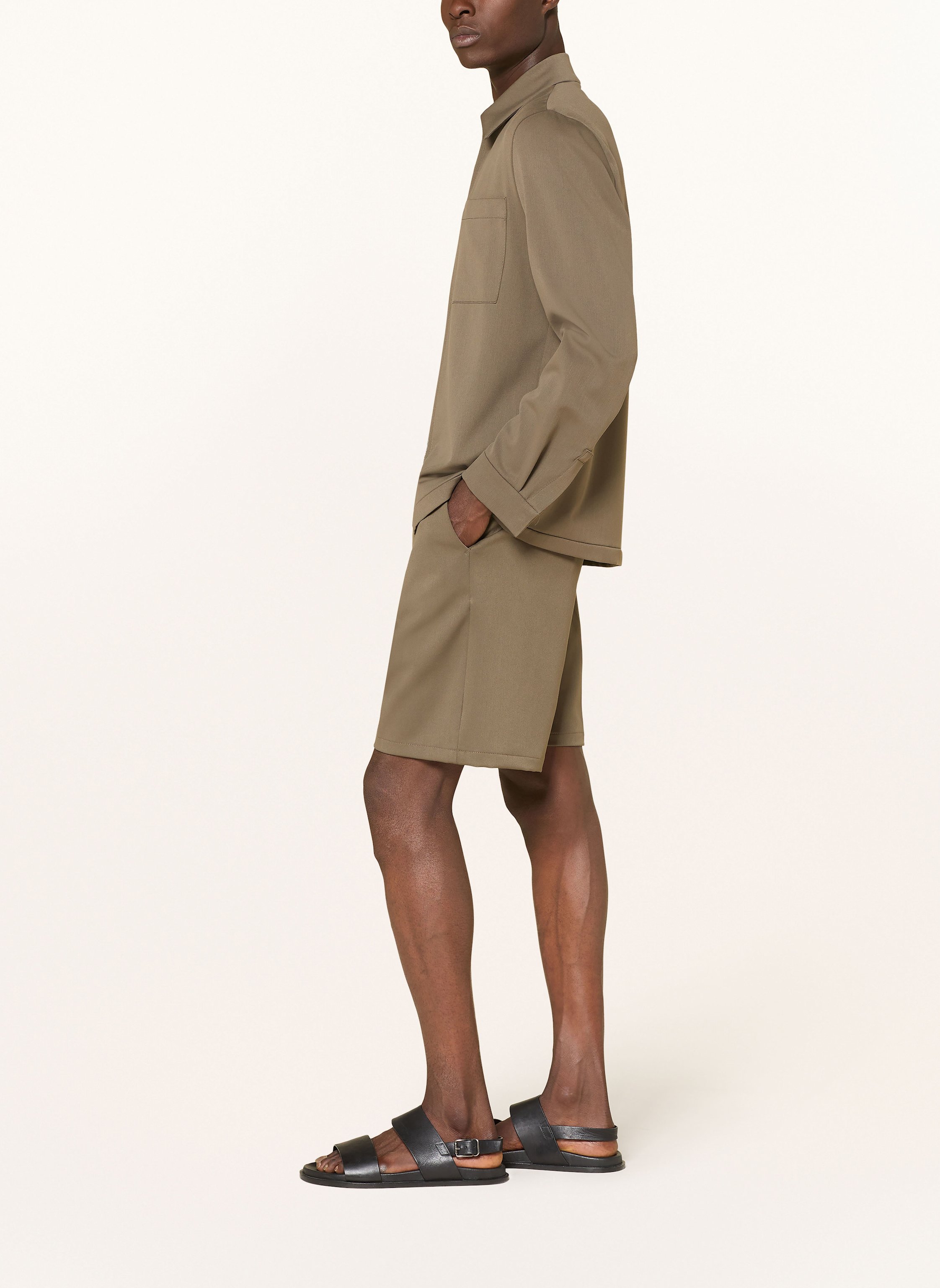 Thumbnail - Drykorn Chinoshorts Yasan Regular Fit beige