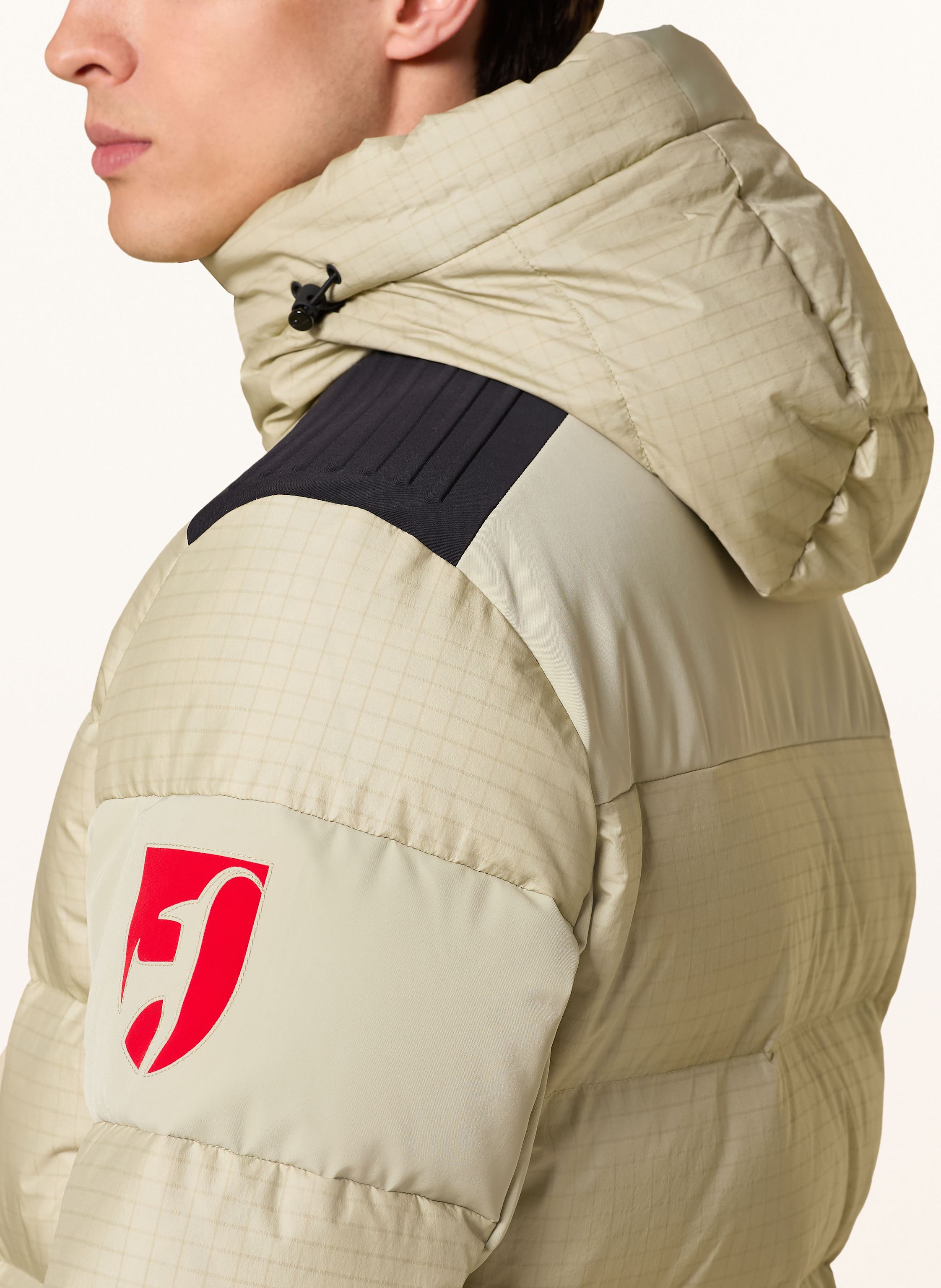 Thumbnail - Toni Sailer Daunen-Skijacke Lenny beige