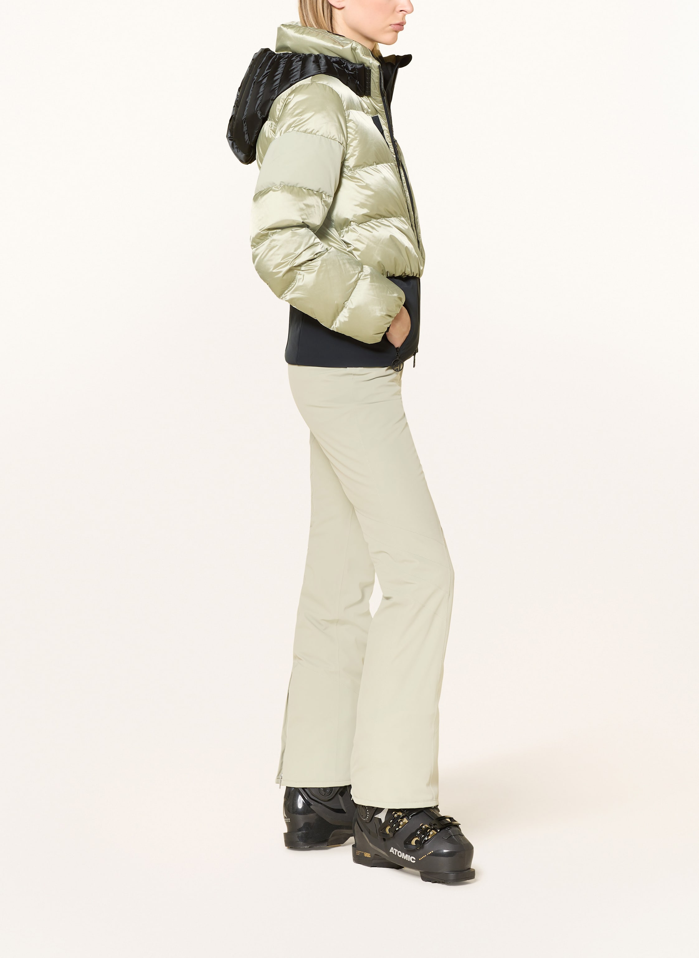 Thumbnail - Toni Sailer Daunen-Skijacke Bernadette Splendid beige
