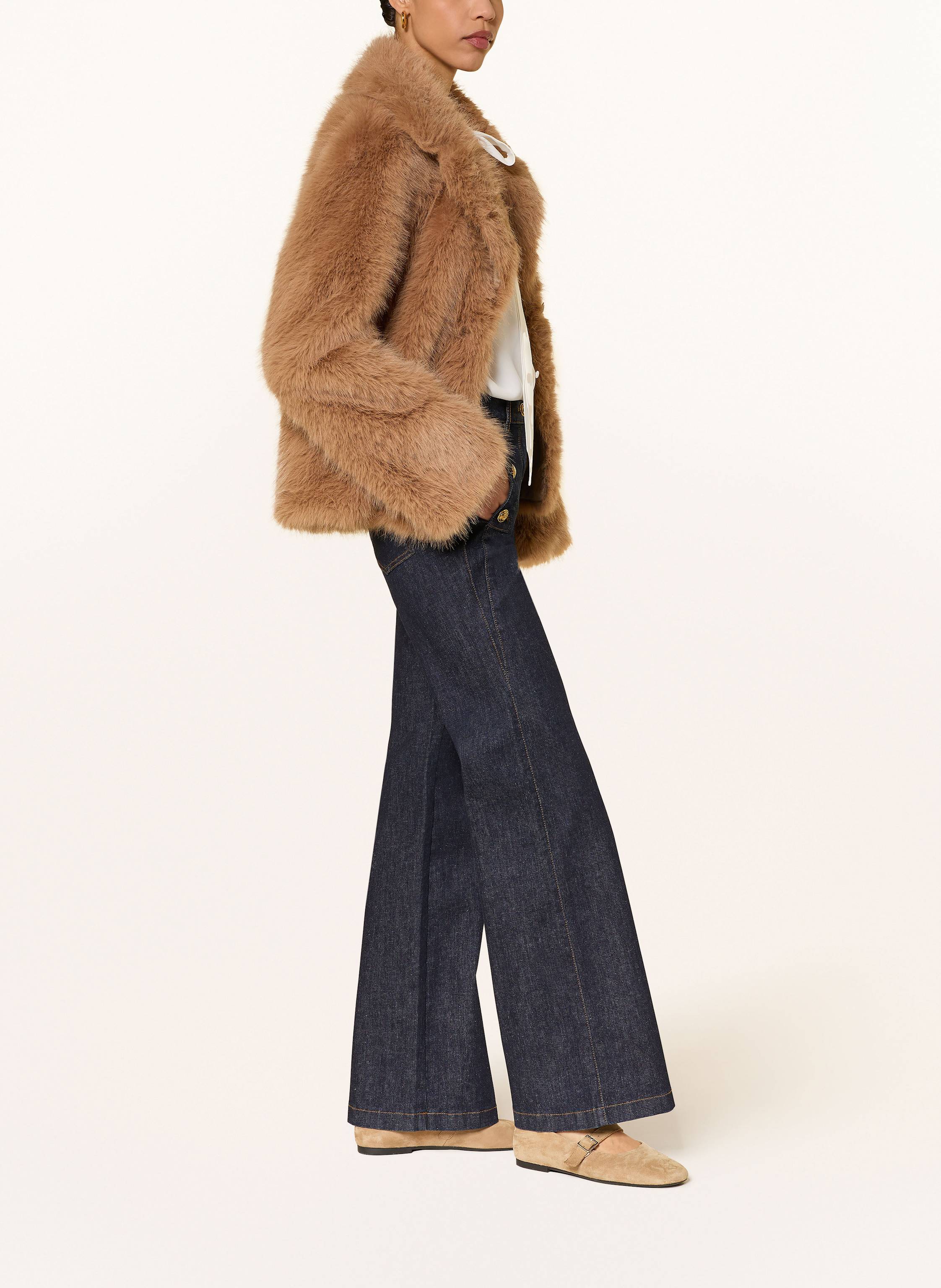 Thumbnail - Luisa Cerano Bootcut Jeans blau