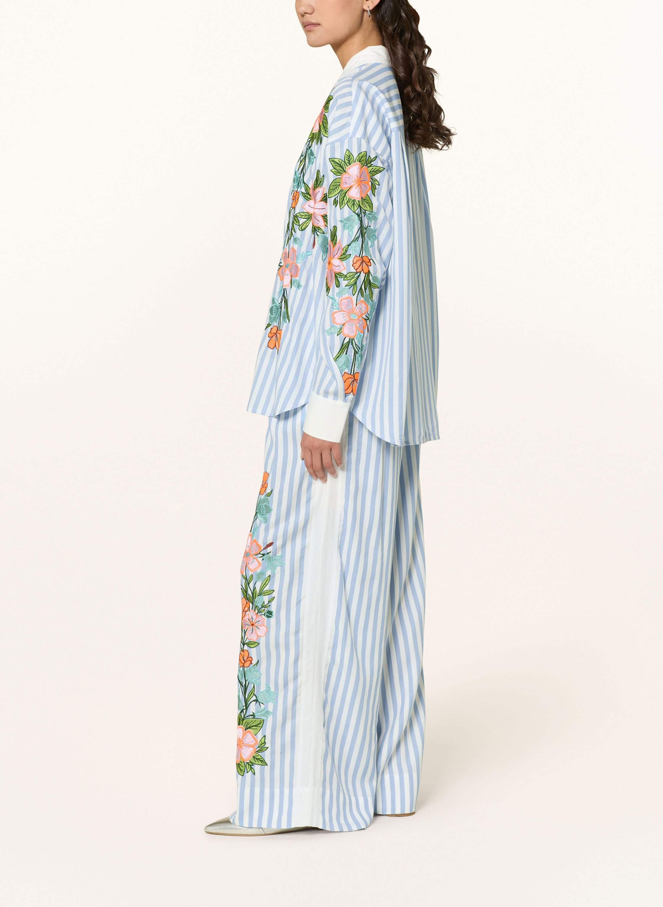 Thumbnail - Essentiel Antwerp Marlenehose hevon2 blau