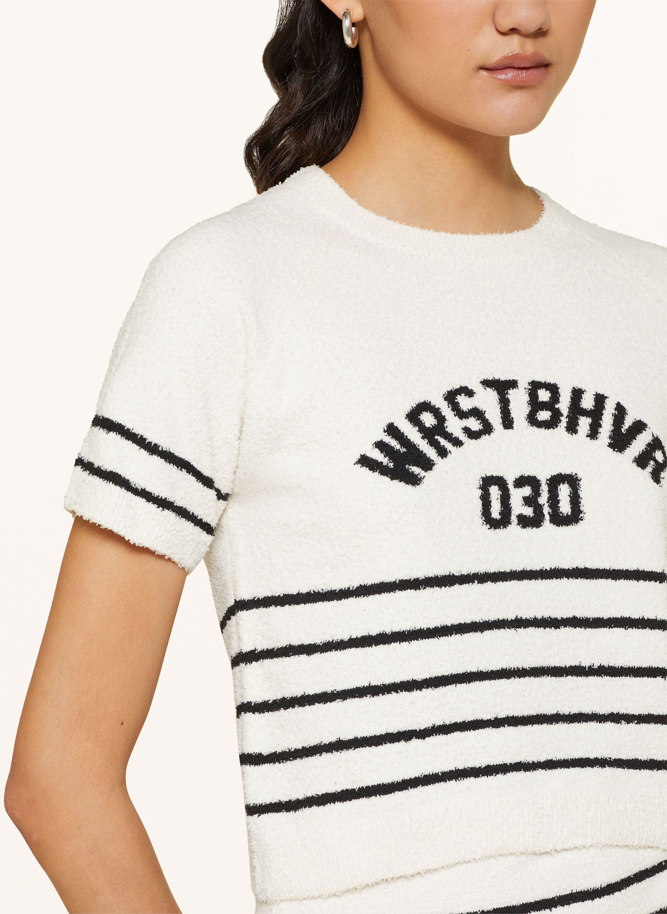 Thumbnail - Wrstbhvr Cropped-Strickshirt Mady weiss