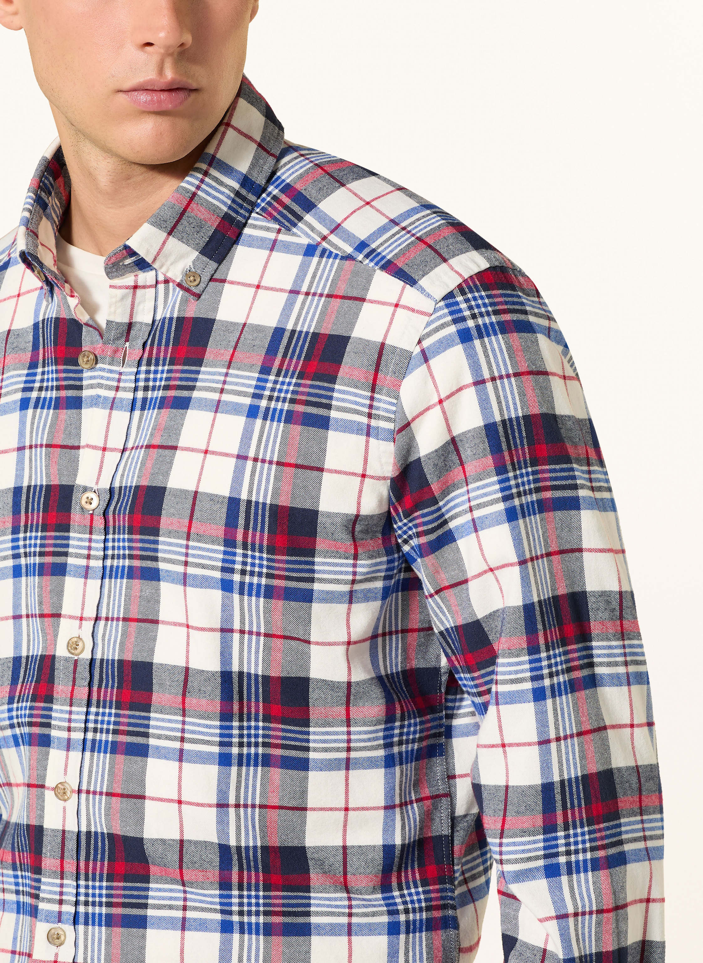 Thumbnail - Strokesman's Hemd Regular Fit weiss