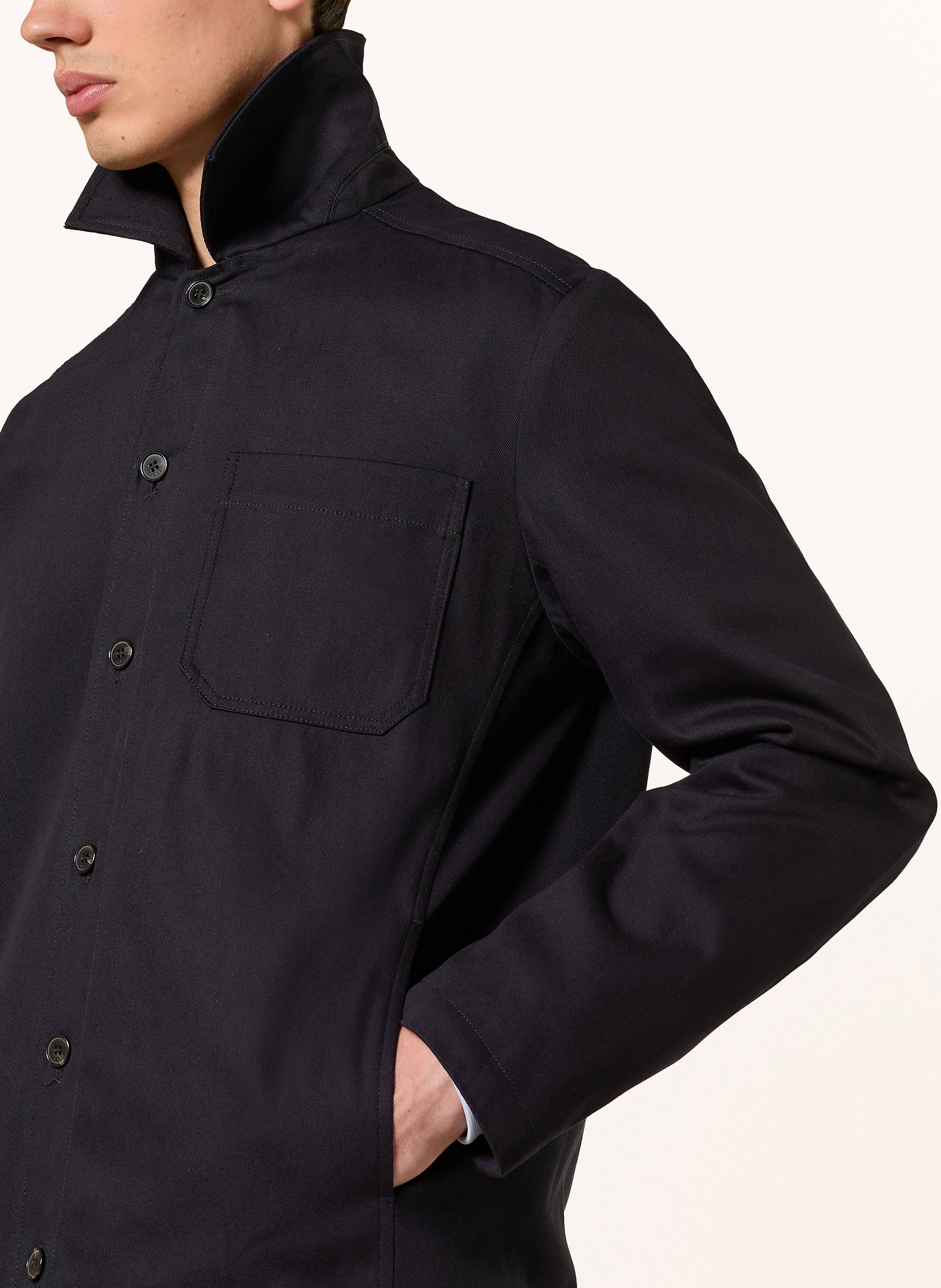 Thumbnail - A.P.C. Overjacket Jeffray blau