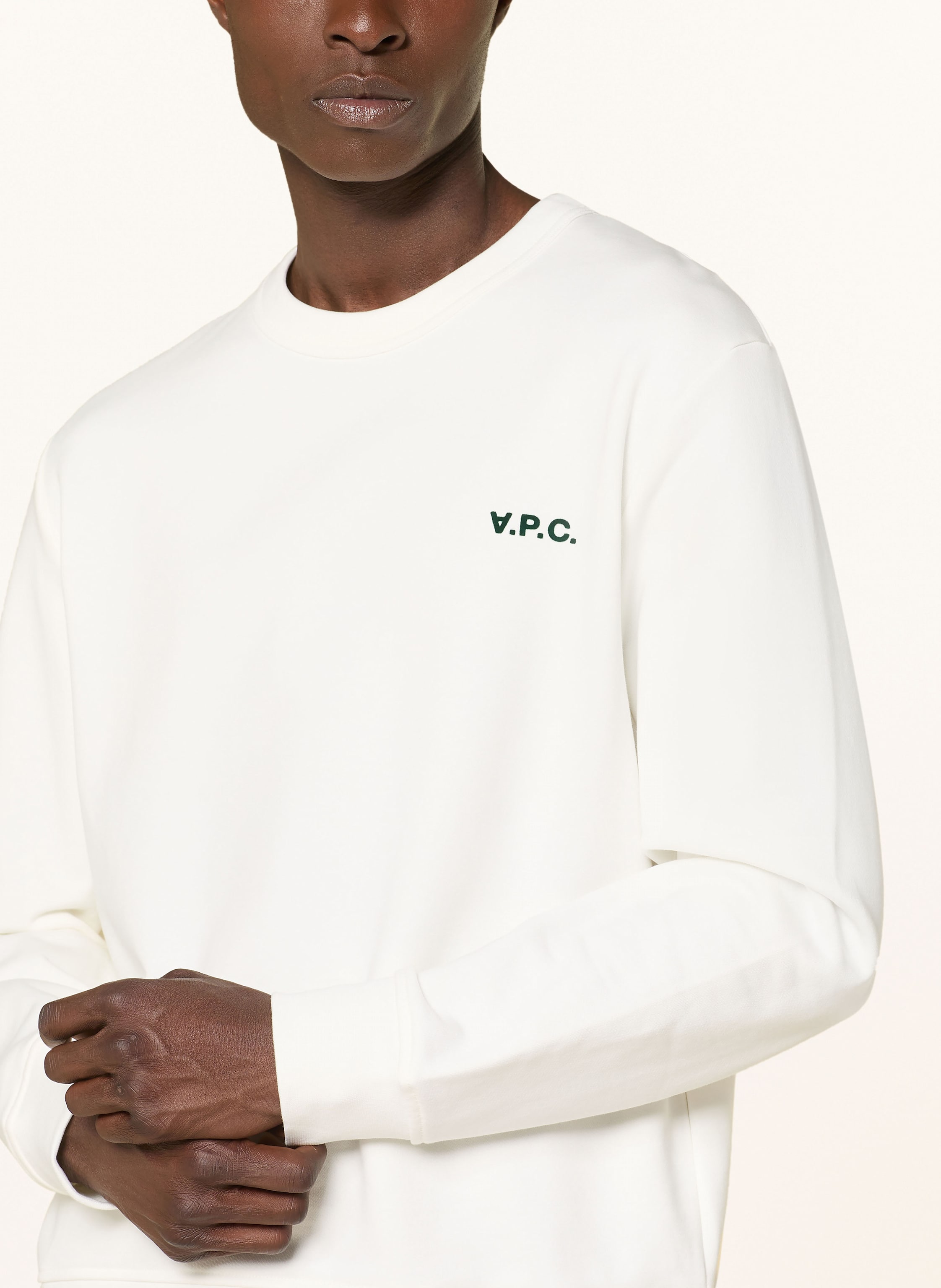 Thumbnail - A.P.C. Sweatshirt weiss