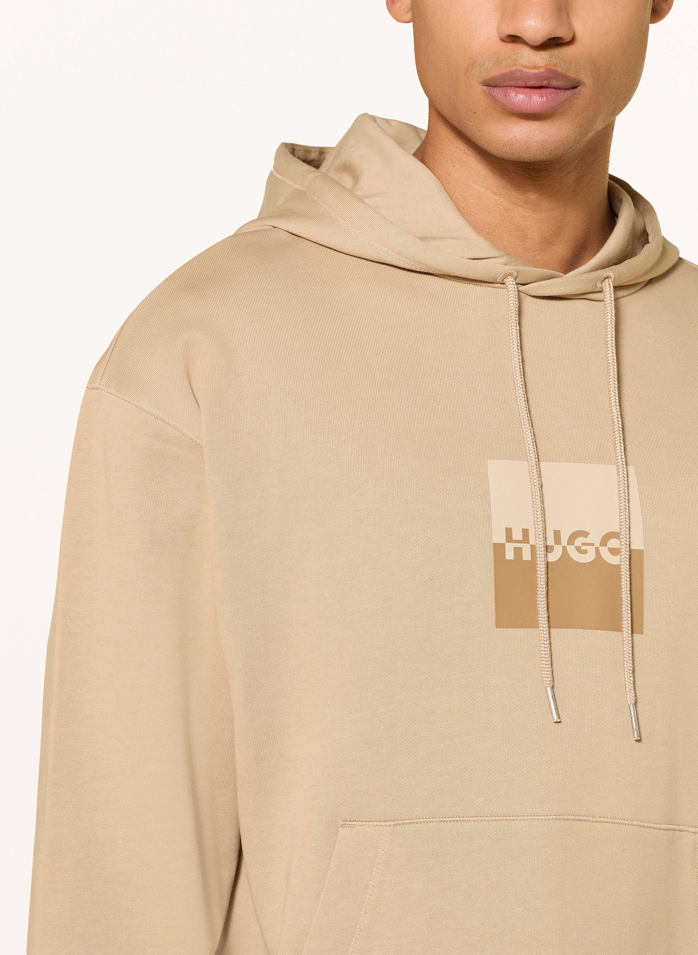 Thumbnail - Hugo Hoodie Duspliter beige