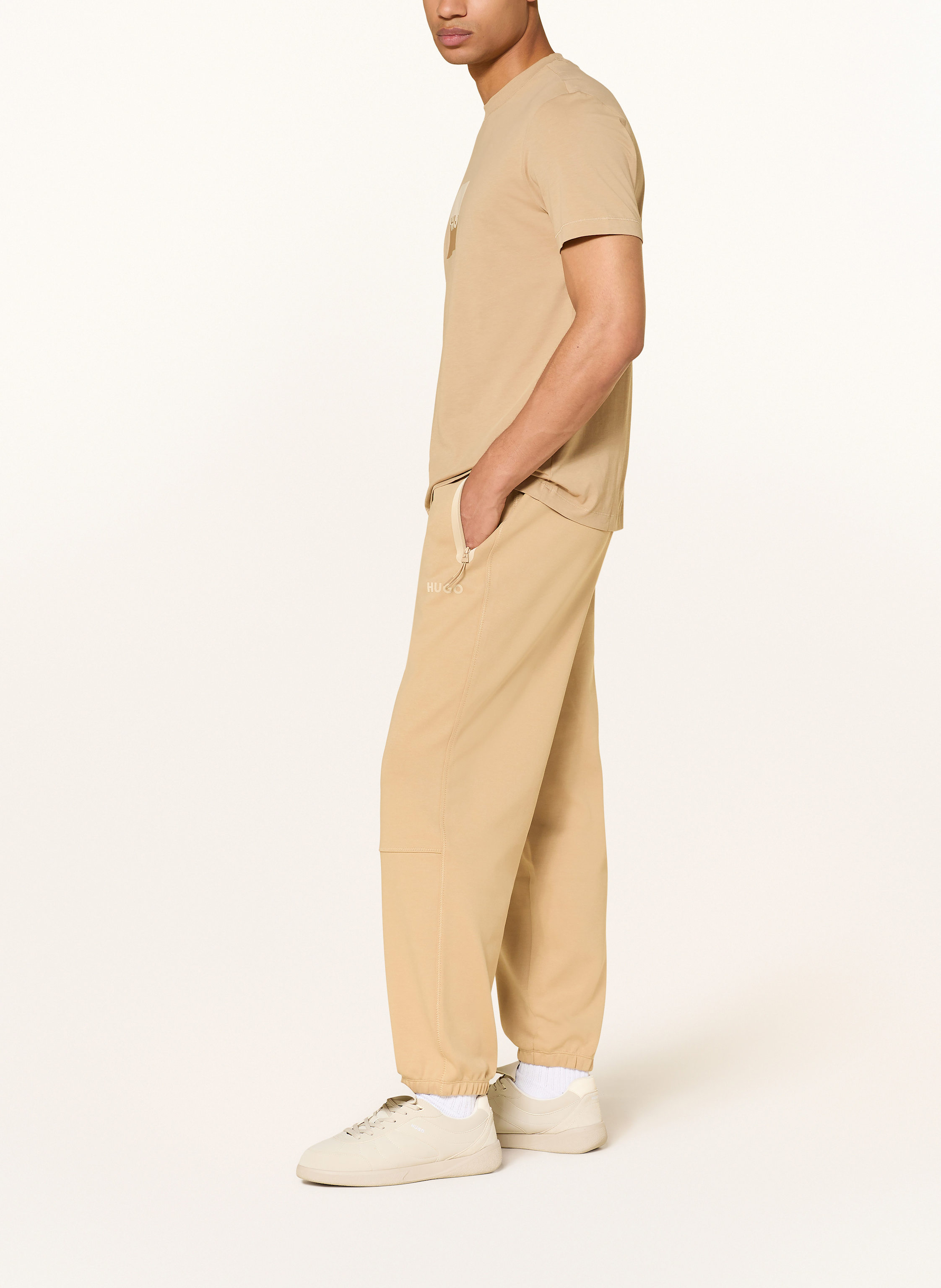 Thumbnail - Hugo Sweatpants Dubrosi beige