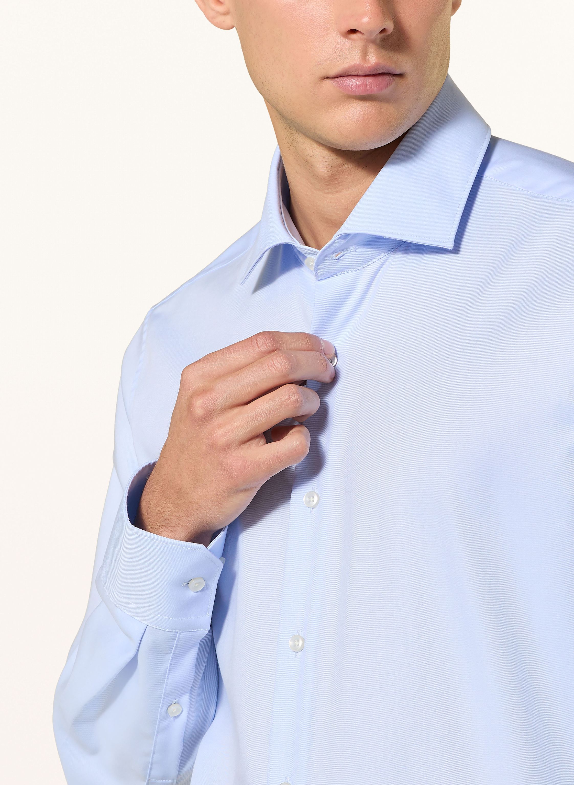 Thumbnail - Paul Hemd Shaped Fit blau