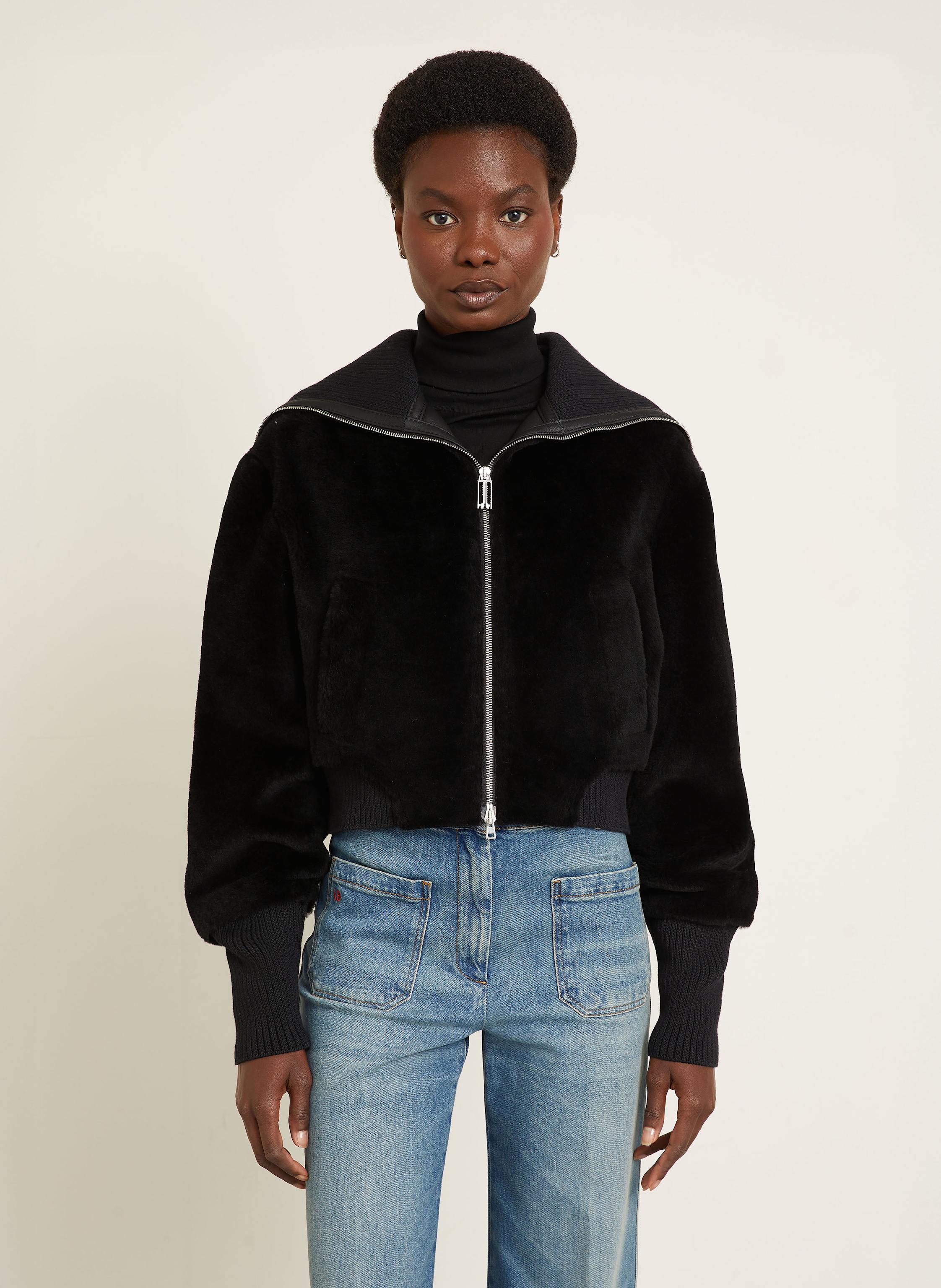 Thumbnail - Victoria Beckham Blouson schwarz