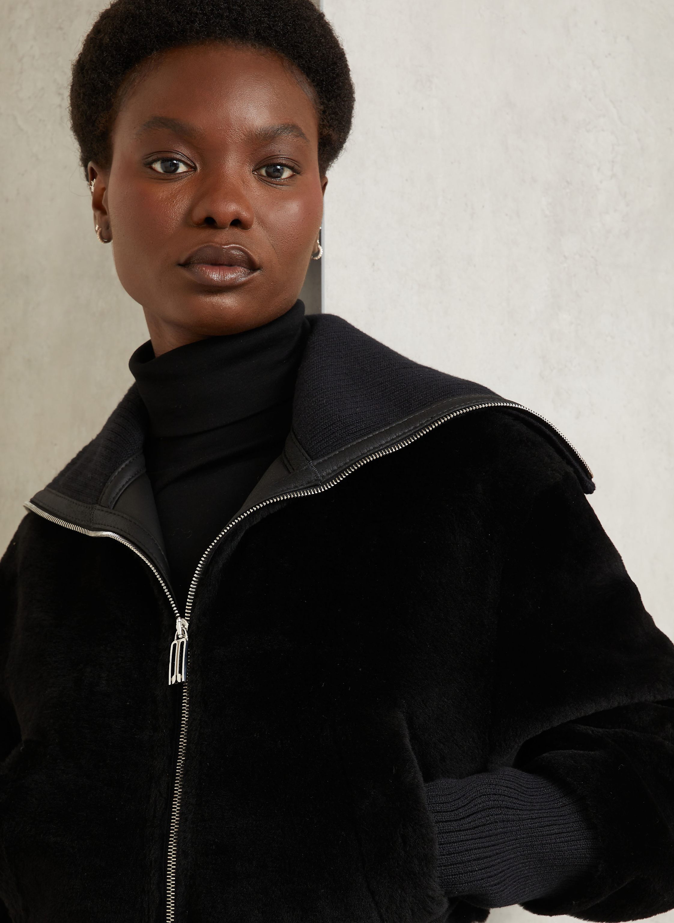 Thumbnail - Victoria Beckham Blouson schwarz