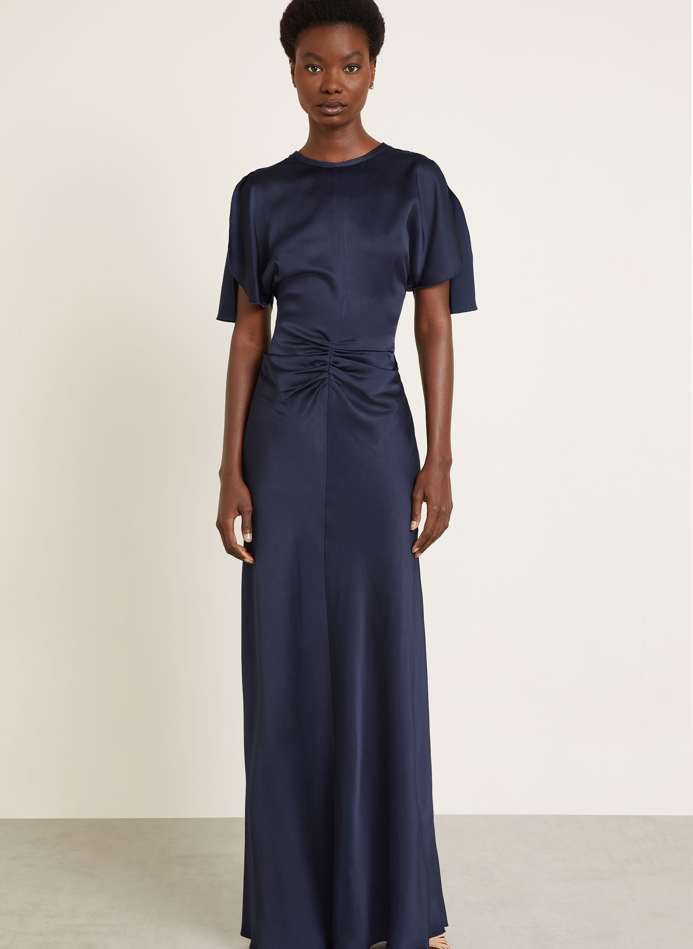 Thumbnail - Victoria Beckham Abendkleid Aus Satin blau