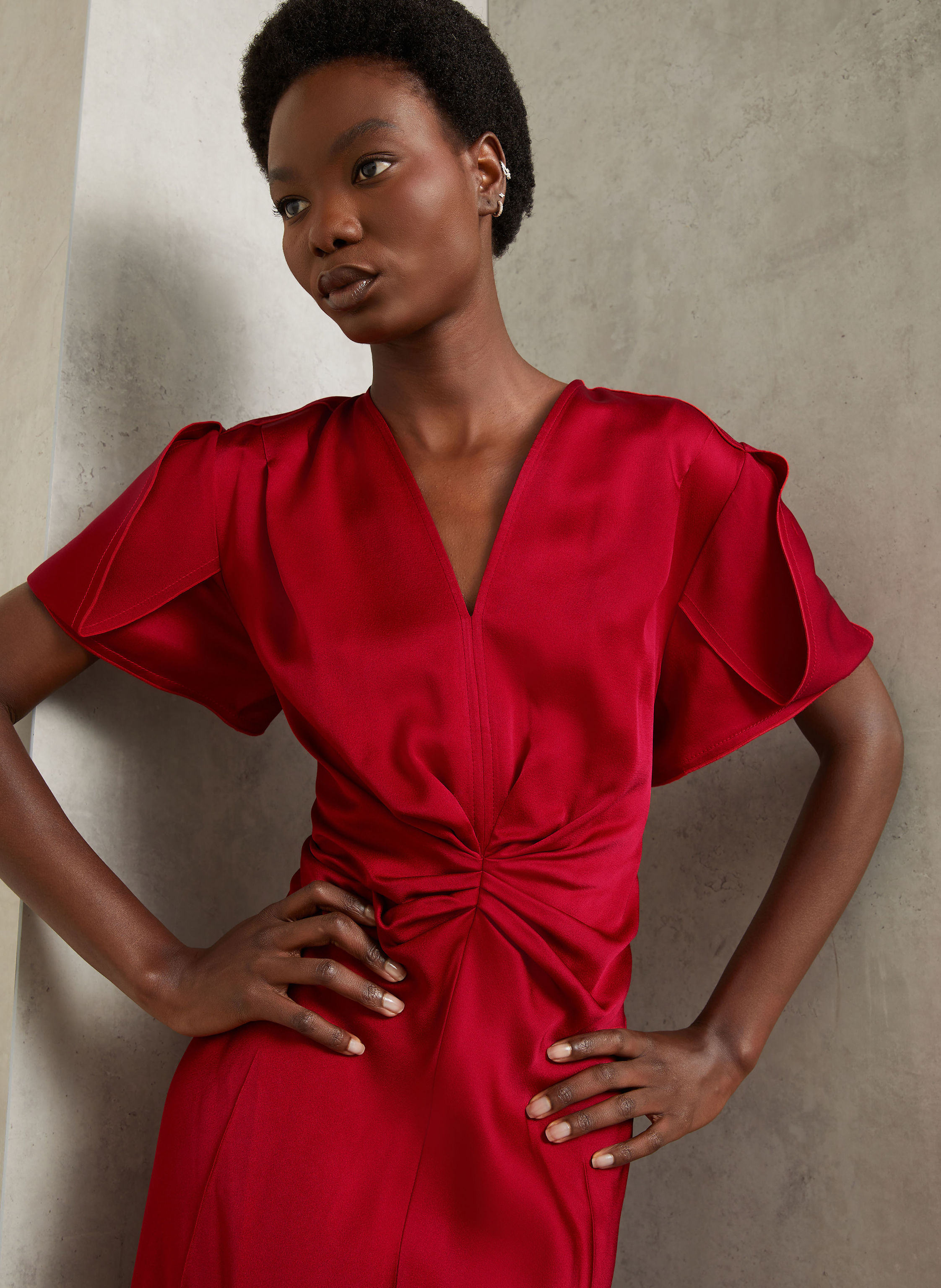 Thumbnail - Victoria Beckham Cocktailkleid rosa