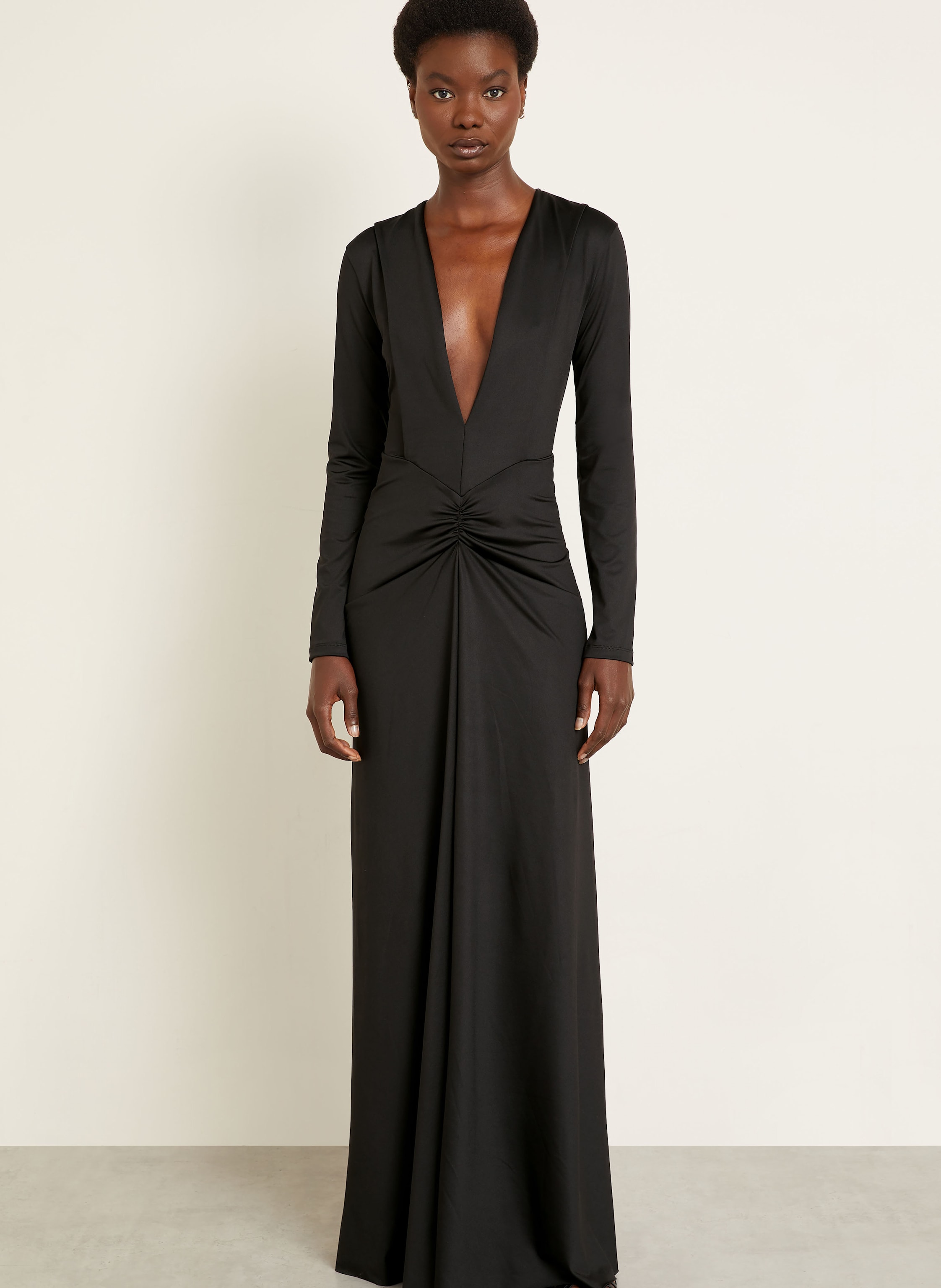 Thumbnail - Victoria Beckham Abendkleid schwarz