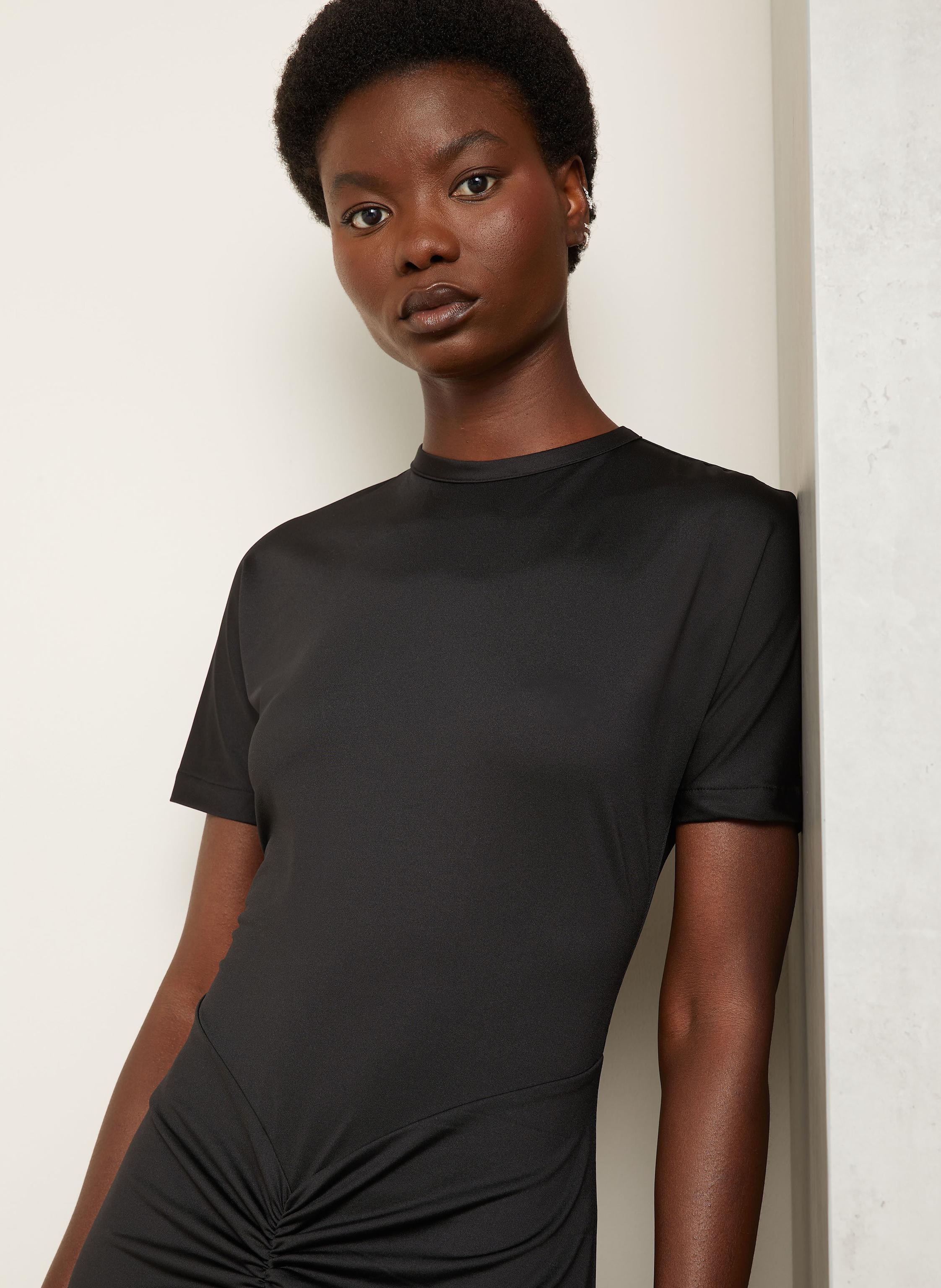 Thumbnail - Victoria Beckham Cocktailkleid Aus Jersey schwarz