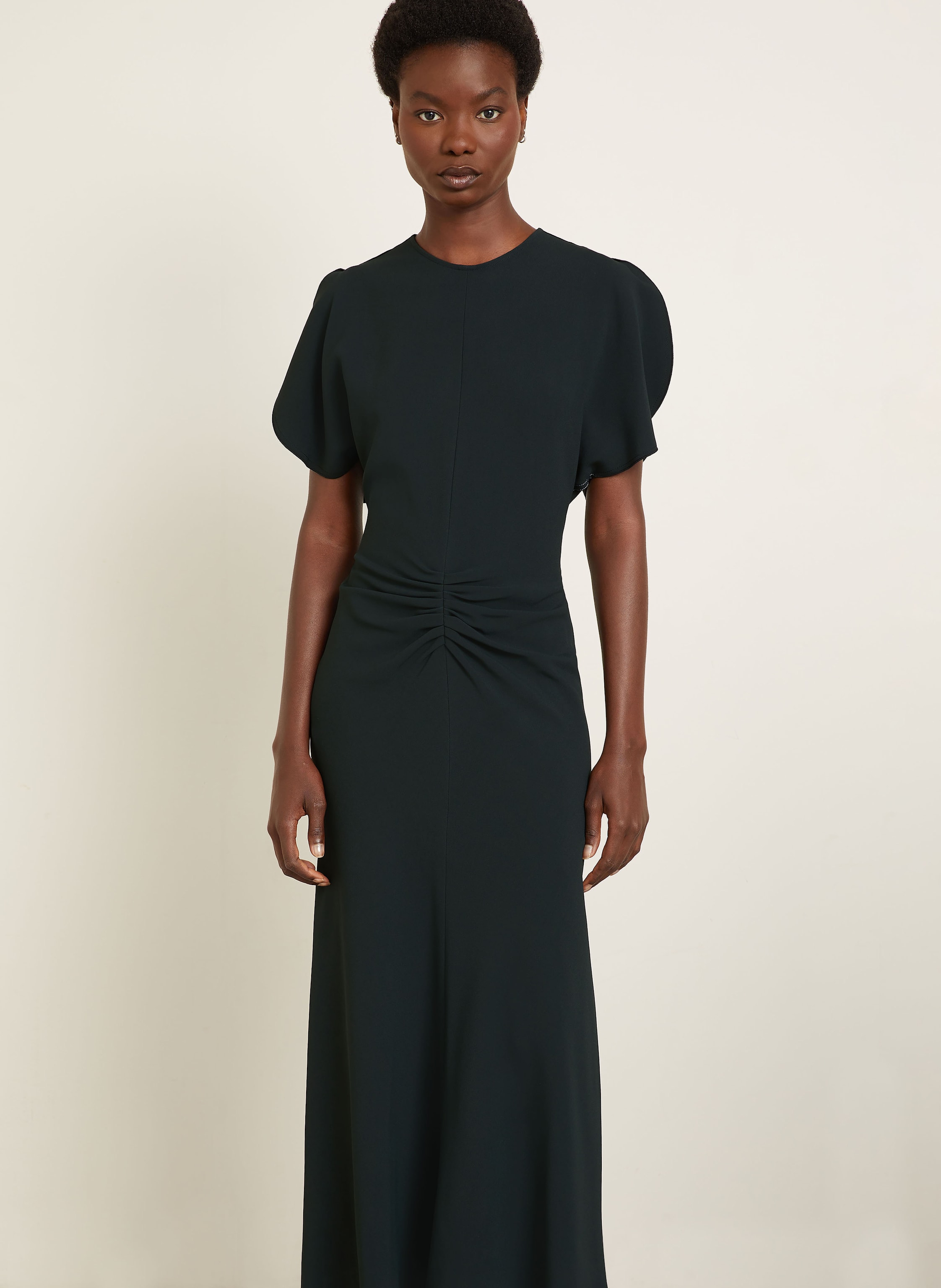 Thumbnail - Victoria Beckham Kleid braun
