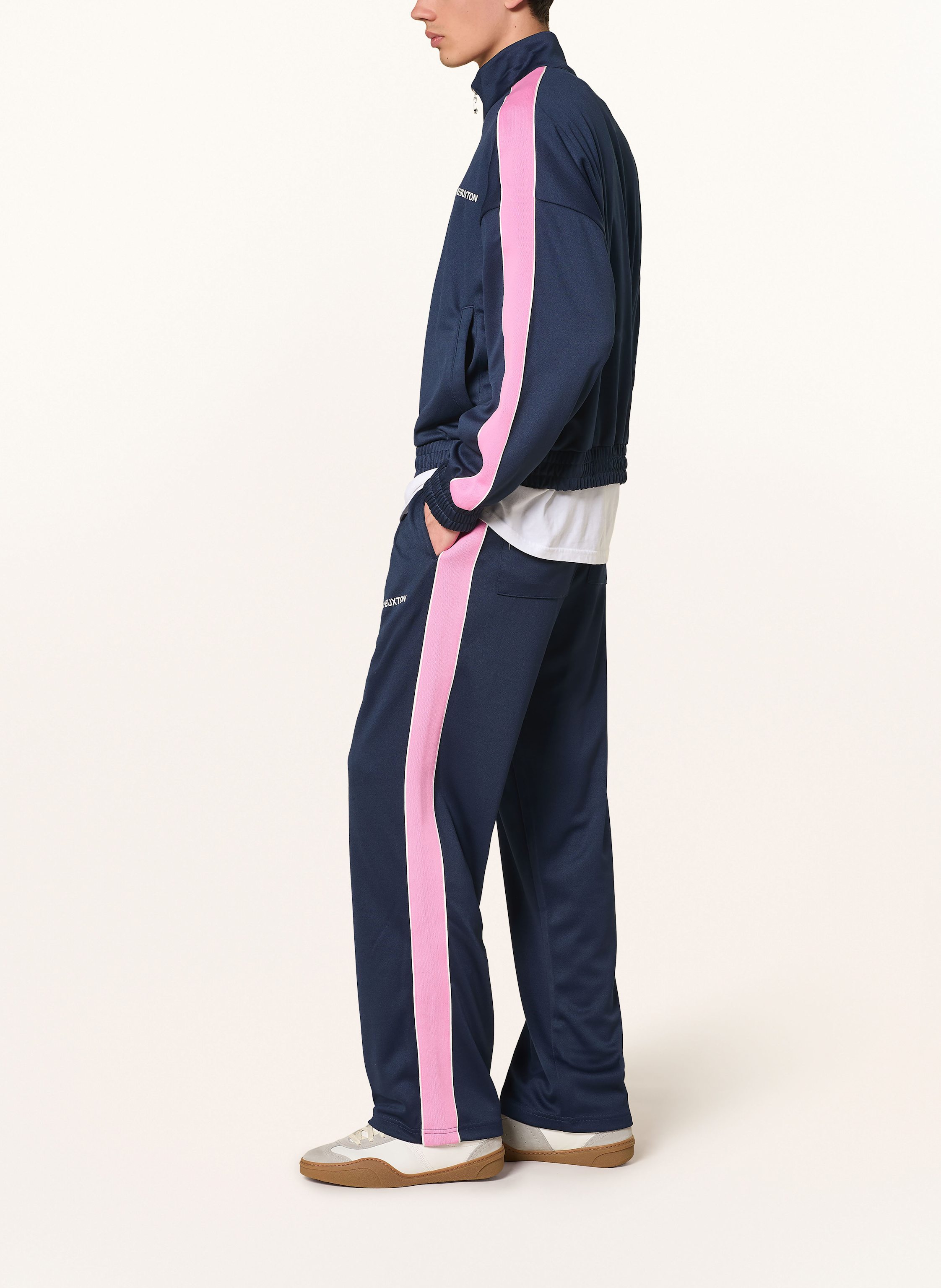 Thumbnail - Cole Buxton Track Pants Contrast Tape blau