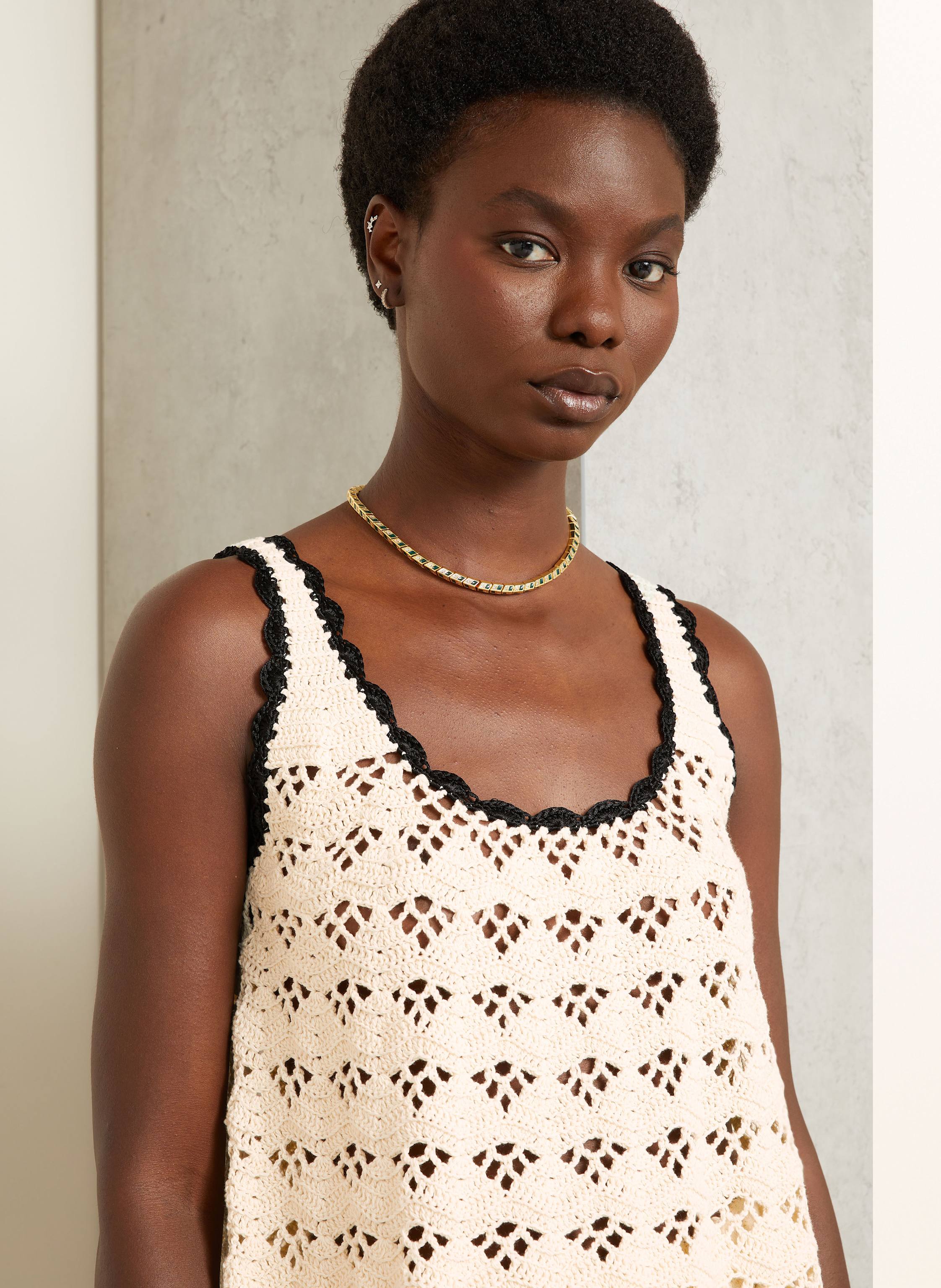 Thumbnail - Zimmermann Stricktop Rhiannon beige