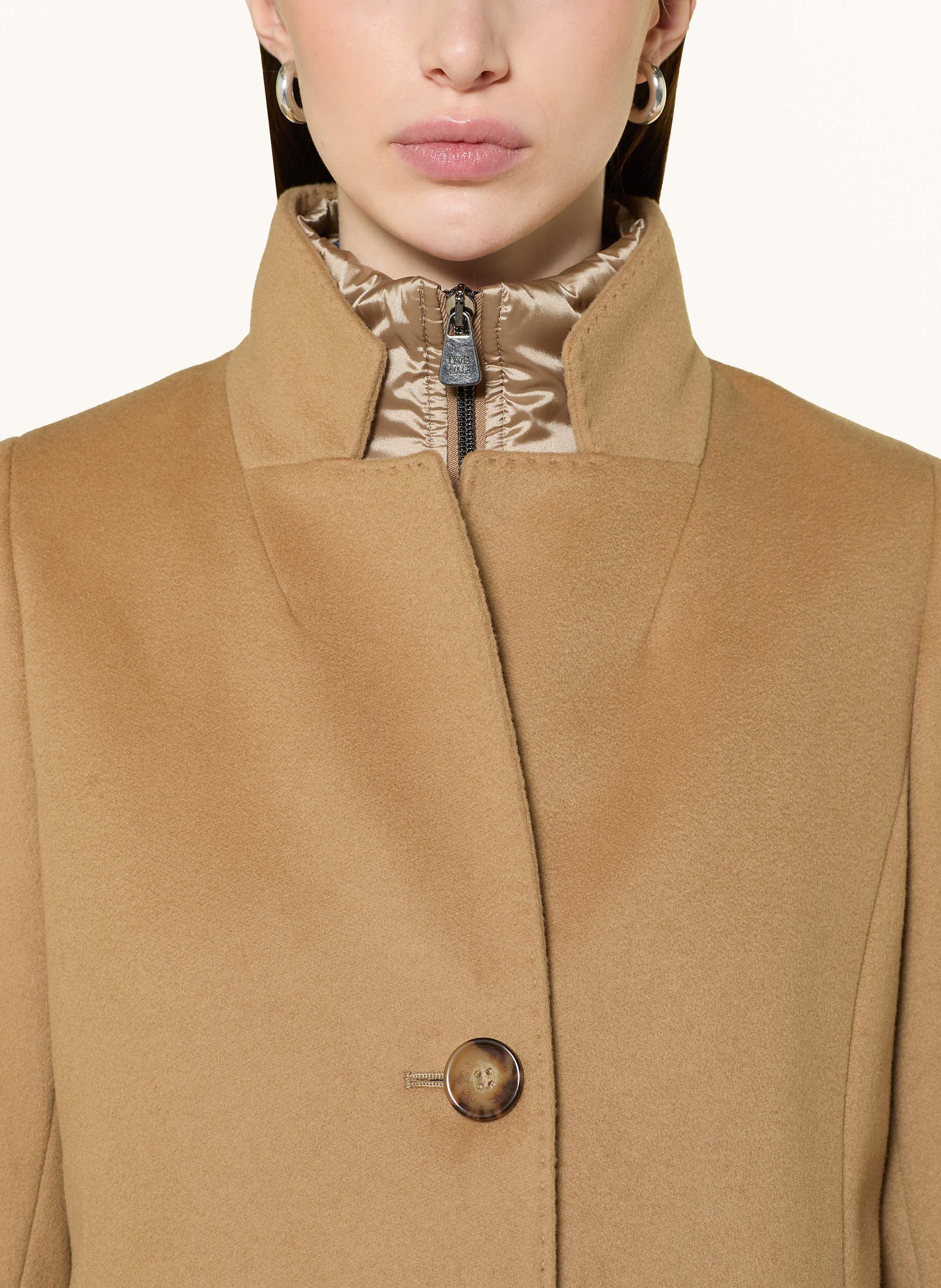 Thumbnail - Cinzia Rocca Wollmantel braun