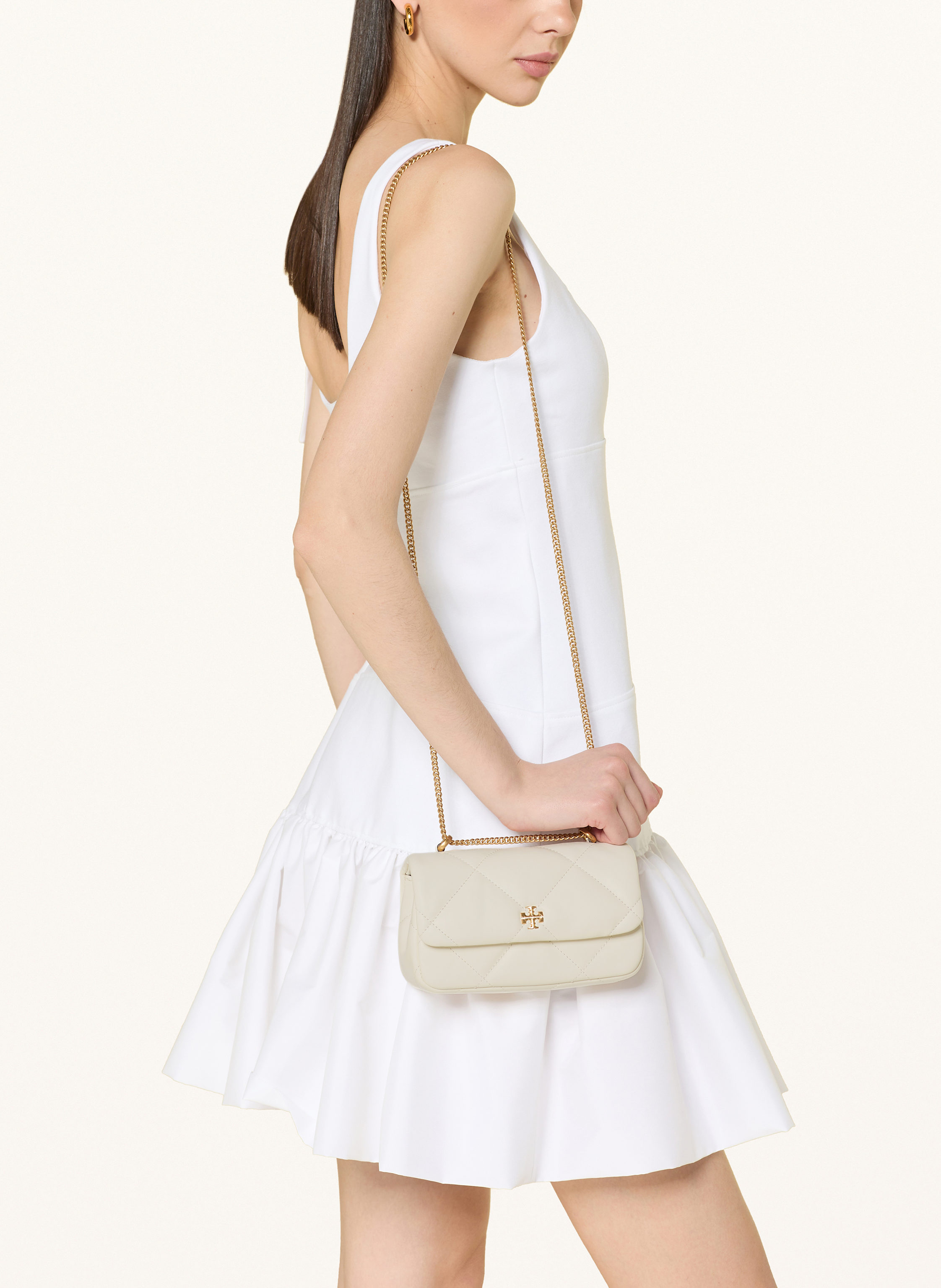 Thumbnail - Tory Burch Umhängetasche Kira weiss